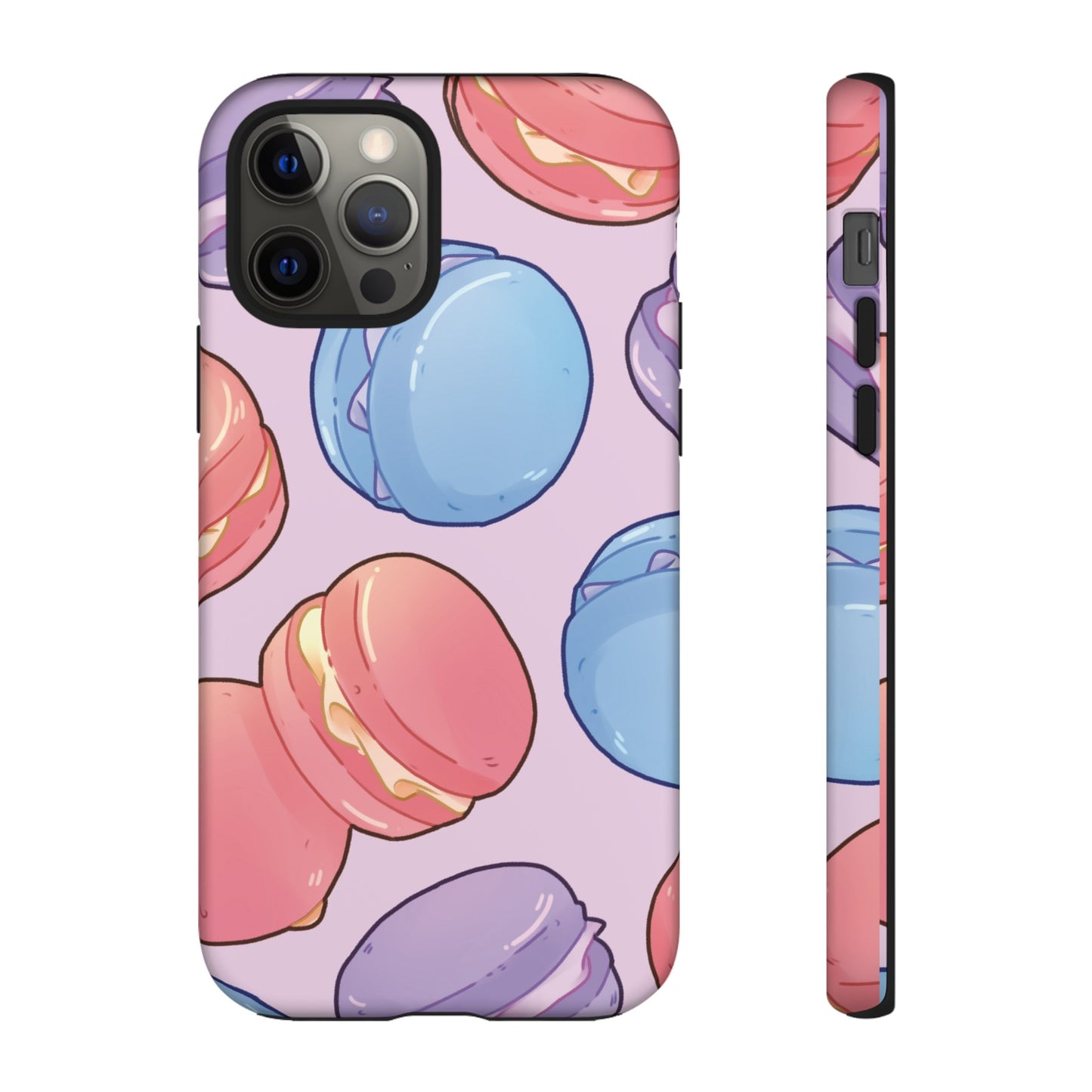 Macaron Wallpaper Phone Case | iPhone 15 Plus/ Pro, 14, 13, 12| Google Pixel 7, Pro, 5| Samsung Galaxy S23 All Major Phone Models