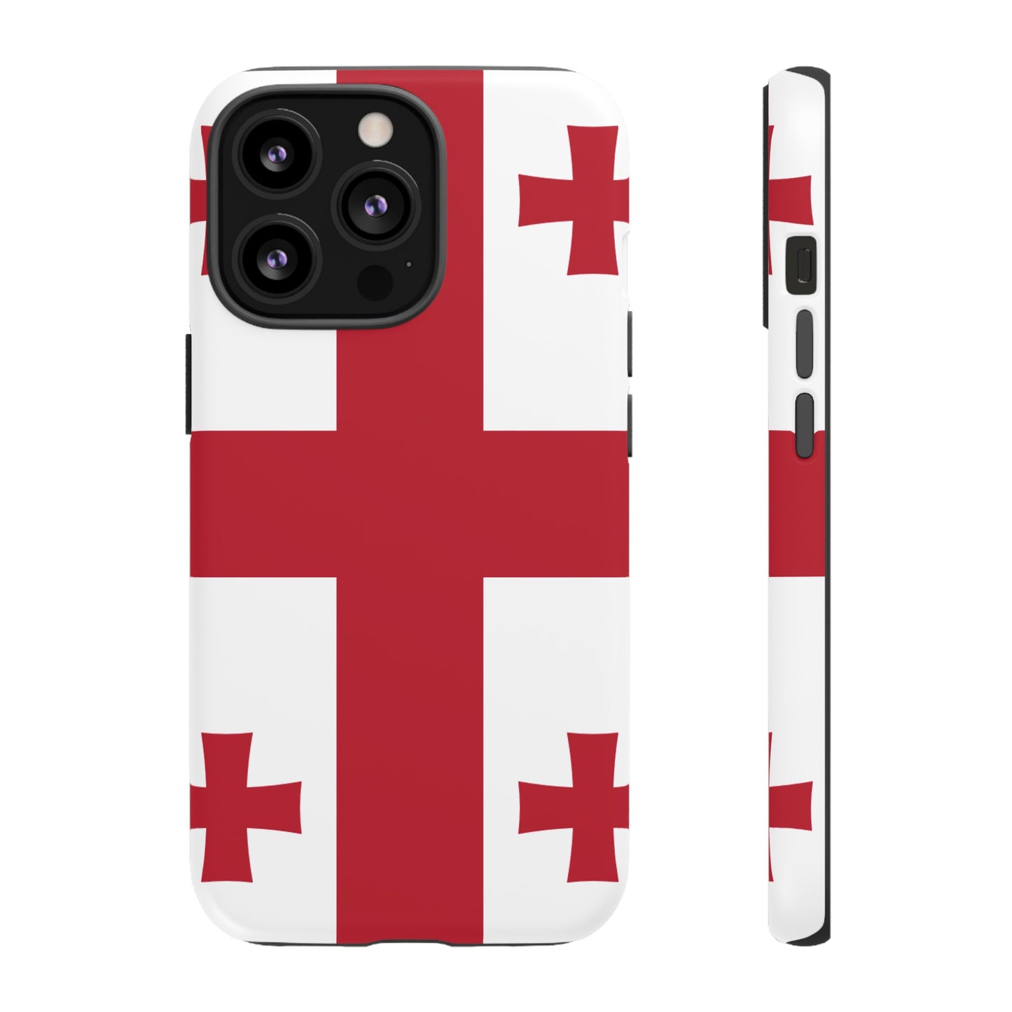 Georgia Flag Phone Case | iPhone 15 Plus/ Pro, 14, 13, 12| Google Pixel 7, Pro, 5| Samsung Galaxy S23 All Major Phone Models