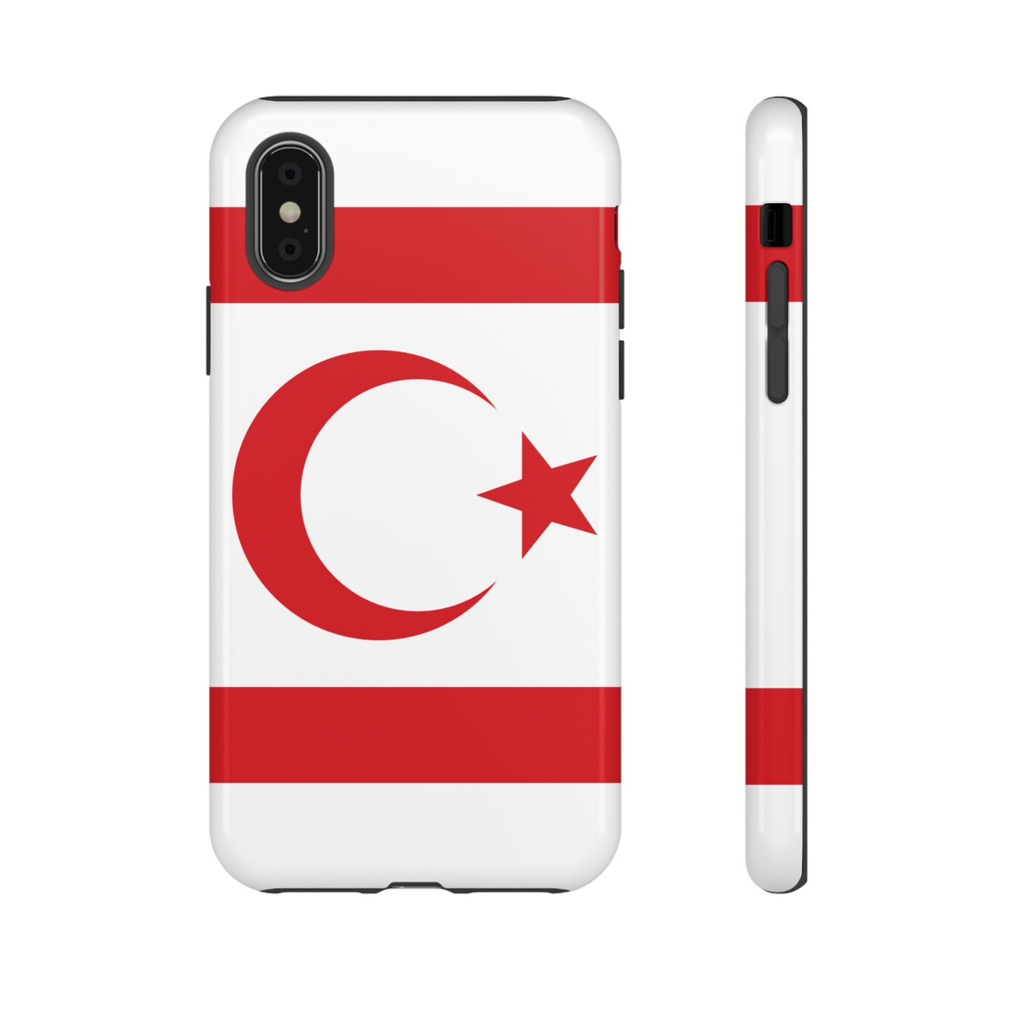 Northern Cyprus Flag Phone Case | iPhone 15 Plus/ Pro, 14, 13, 12| Google Pixel 7, Pro, 5| Samsung Galaxy S23 All Major Phone Models