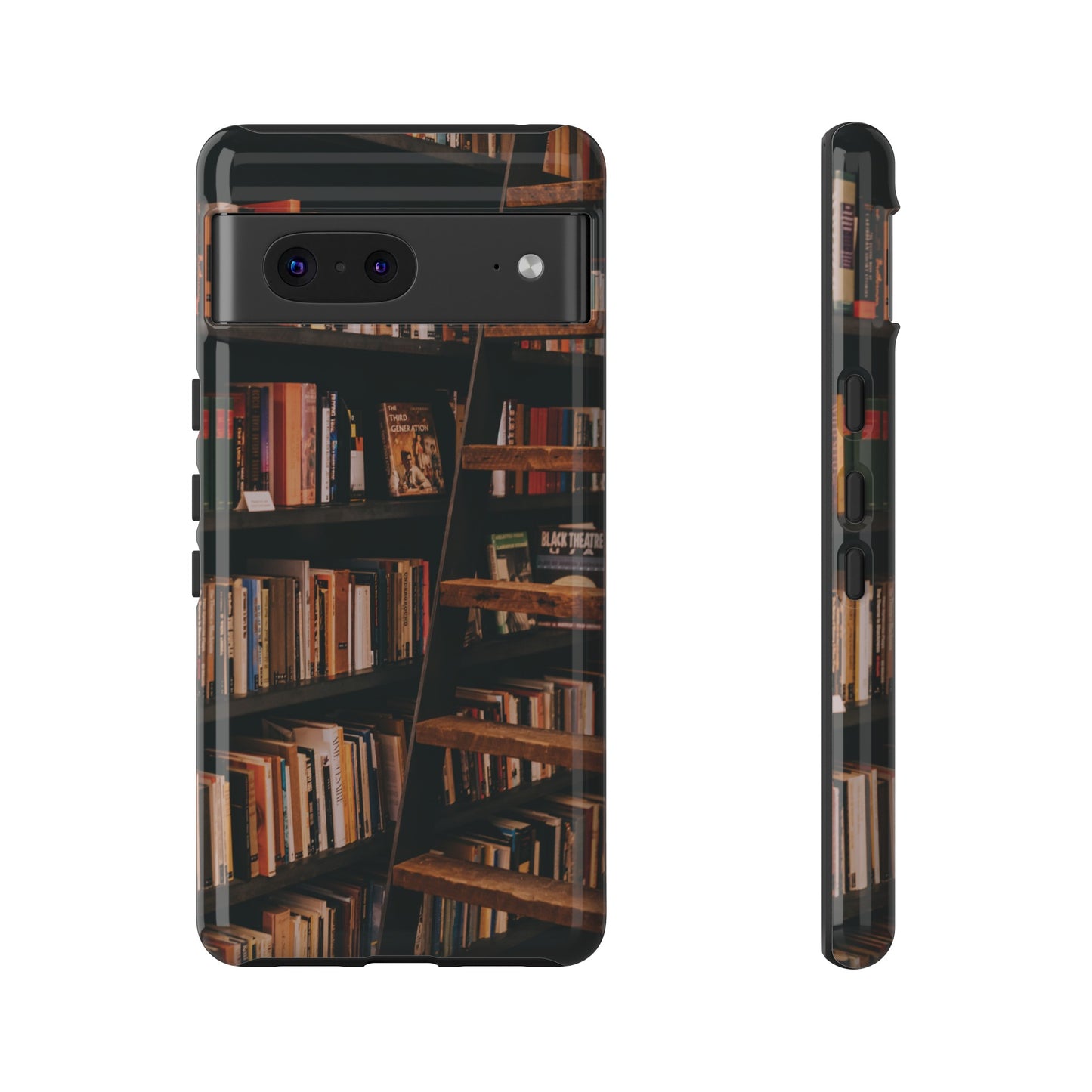 Bookcase Wallpaper Phone Case | iPhone 15 Plus/ Pro, 14, 13, 12| Google Pixel 7, Pro, 5| Samsung Galaxy S23 All Major Phone Models