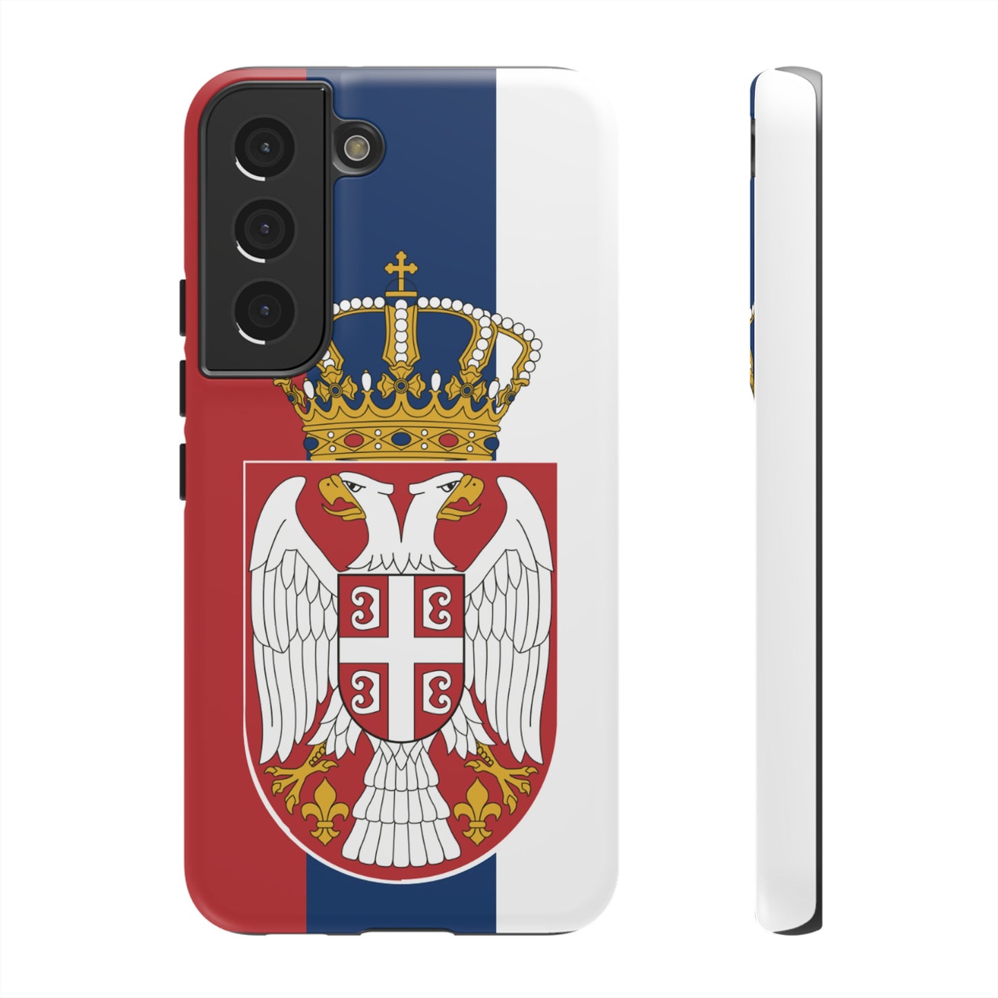 Serbia Flag Phone Case | iPhone 15 Plus/ Pro, 14, 13, 12| Google Pixel 7, Pro, 5| Samsung Galaxy S23 All Major Phone Models