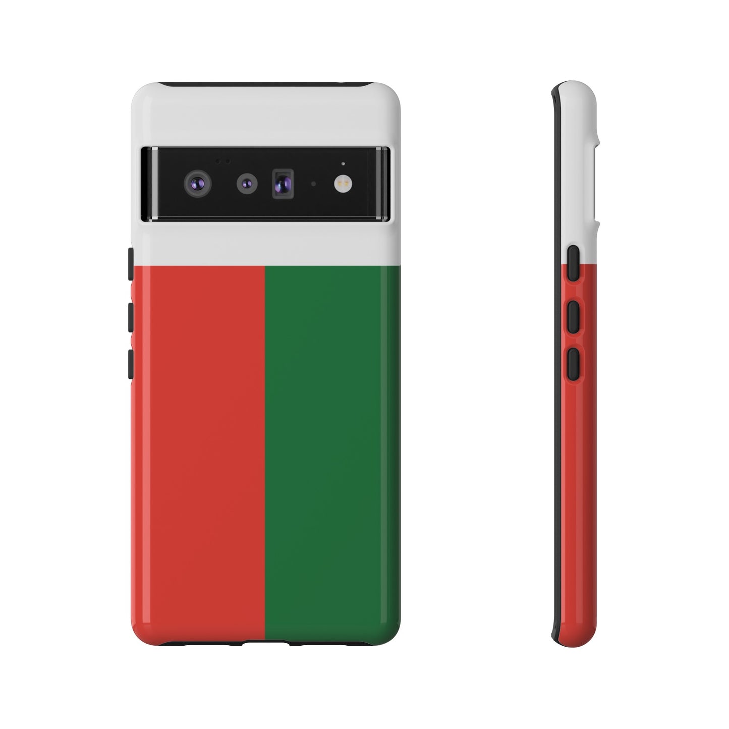 Madagascar Flag Phone Case | iPhone 15 Plus/ Pro, 14, 13, 12| Google Pixel 7, Pro, 5| Samsung Galaxy S23 All Major Phone Models