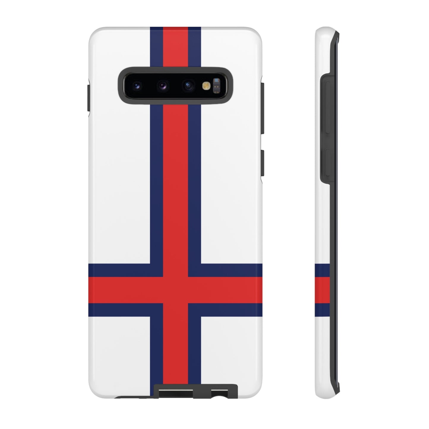 Faroe Island Denmark Flag Phone Case | iPhone 15 Plus/ Pro, 14, 13, 12| Google Pixel 7, Pro, 5| Samsung Galaxy S23 All Major Phone Models