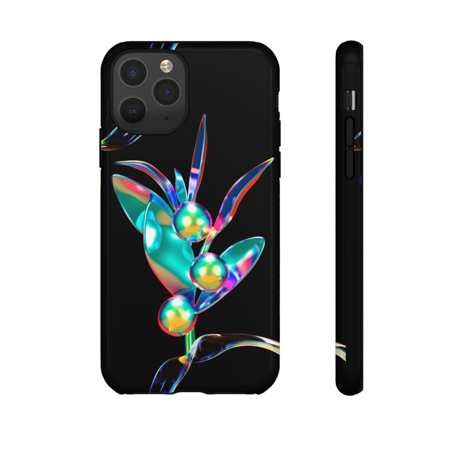 Psychedelic Flower Wallpaper Phone Case | iPhone 15 Plus/ Pro, 14, 13, 12| Google Pixel 7, Pro, 5| Samsung Galaxy S23 All Major Phone Models