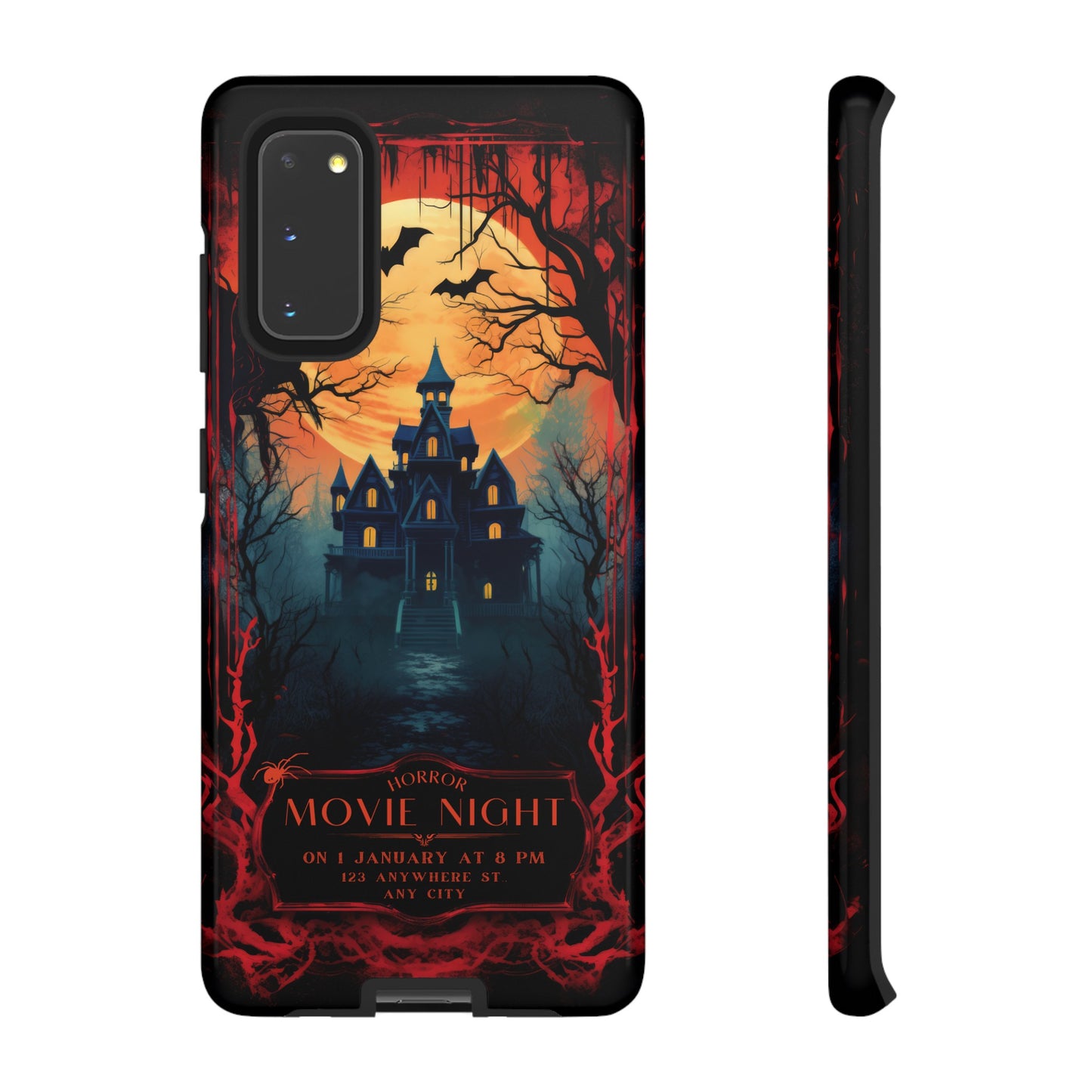 Horror Movie Night Phone Case | iPhone 15 Plus/ Pro, 14, 13, 12| Google Pixel 7, Pro, 5| Samsung Galaxy S23 All Major Phone Models