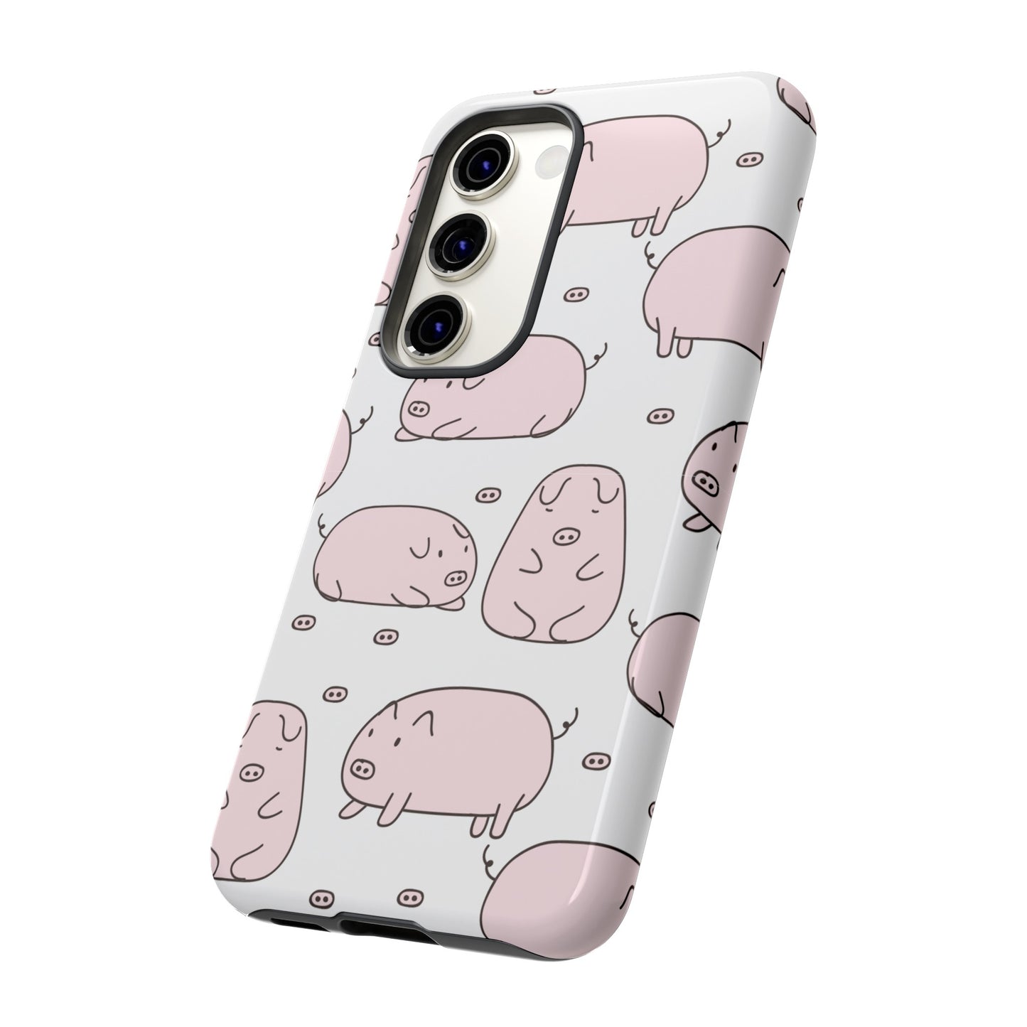 Pig Wallpaper Phone Case | iPhone 15 Plus/ Pro, 14, 13, 12| Google Pixel 7, Pro, 5| Samsung Galaxy S23 All Major Phone Models