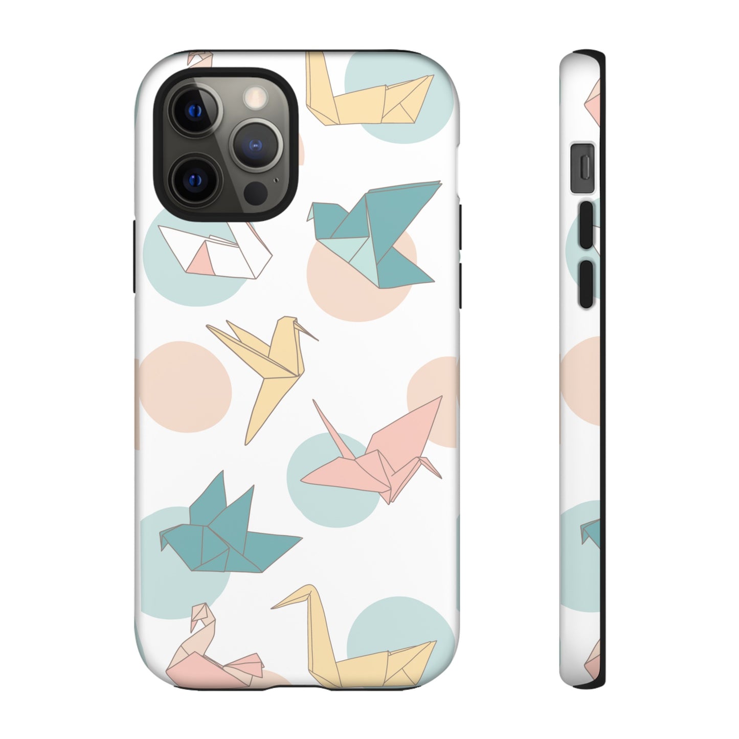 Origami Wallpaper Phone Case | iPhone 15 Plus/ Pro, 14, 13, 12| Google Pixel 7, Pro, 5| Samsung Galaxy S23 All Major Phone Models