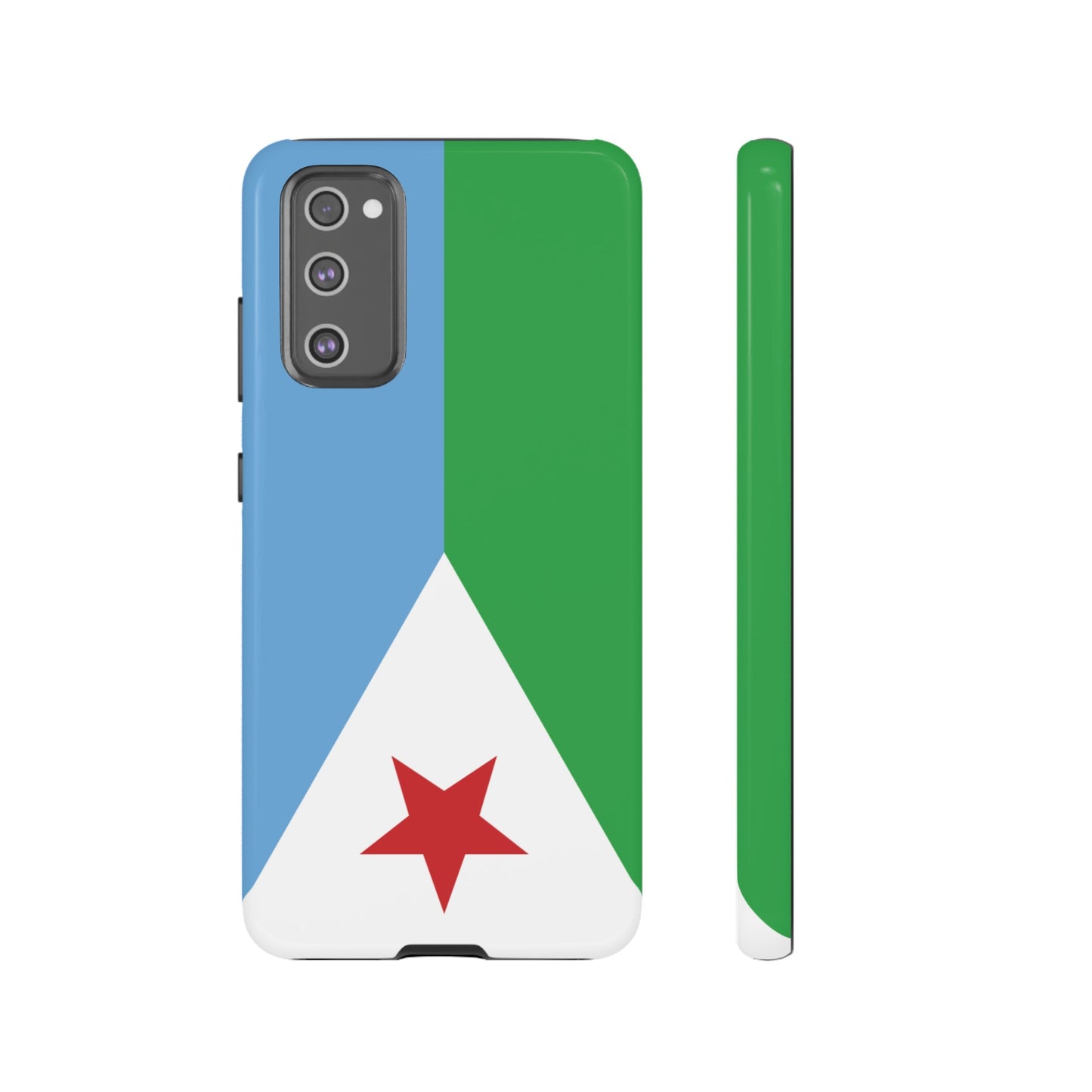 Djibouti Flag Phone Case | iPhone 15 Plus/ Pro, 14, 13, 12| Google Pixel 7, Pro, 5| Samsung Galaxy S23 All Major Phone Models