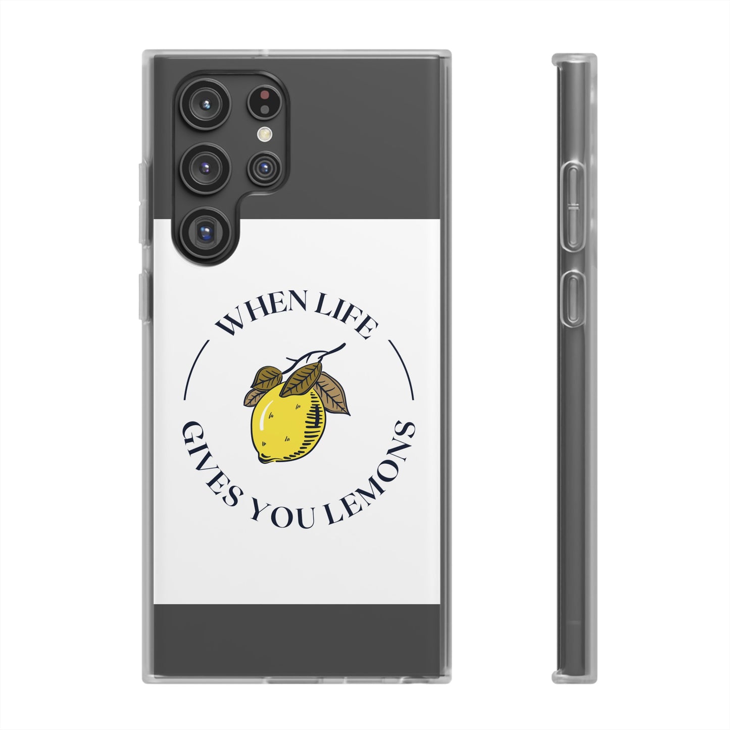 When Life Gives You Lemons Phone Case | iPhone 15 Plus/ Pro, 14, 13, 12| Samsung Galaxy S23 Models