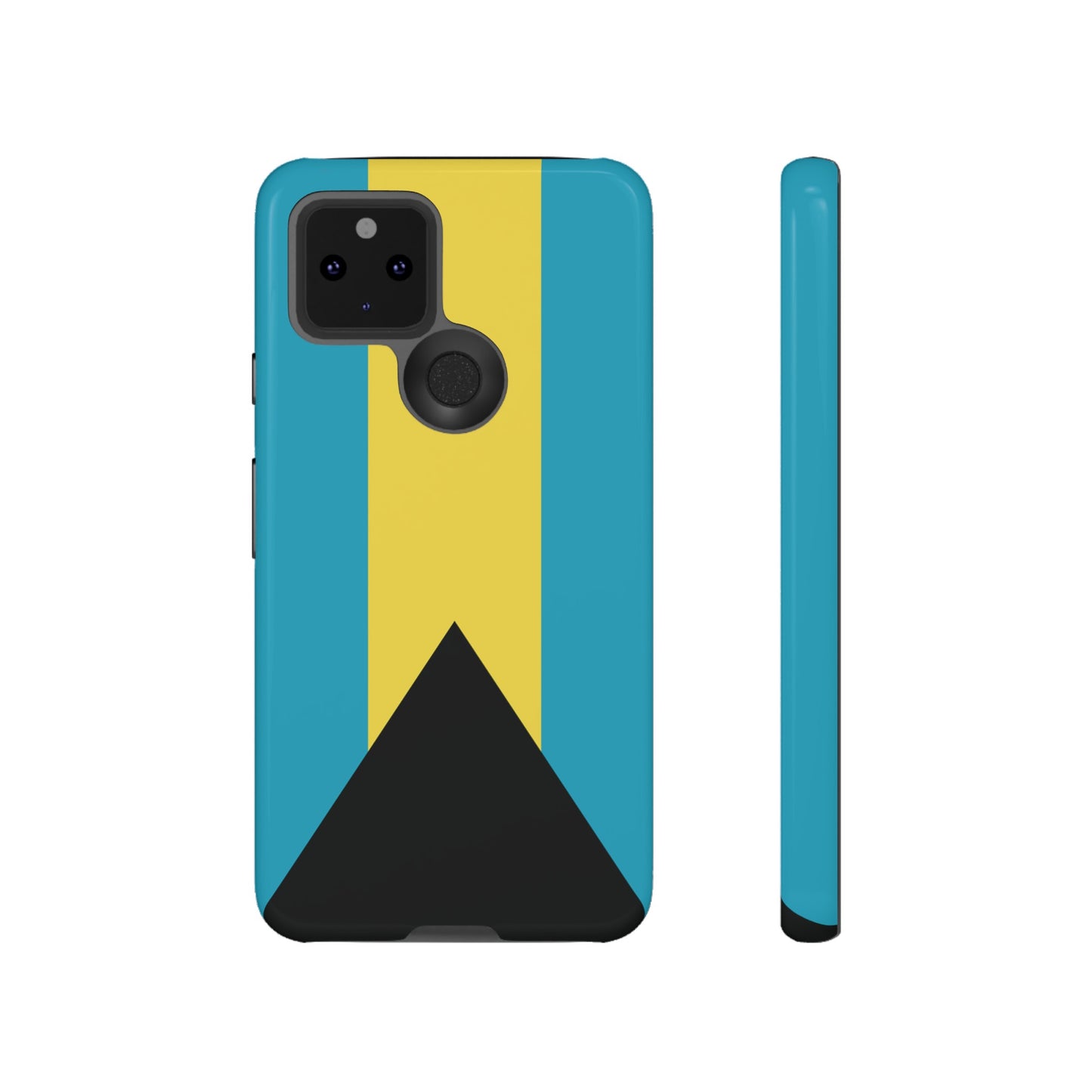 The Bahamas Flag Phone Case | iPhone 15 Plus/ Pro, 14, 13, 12| Google Pixel 7, Pro, 5| Samsung Galaxy S23 All Major Phone Models