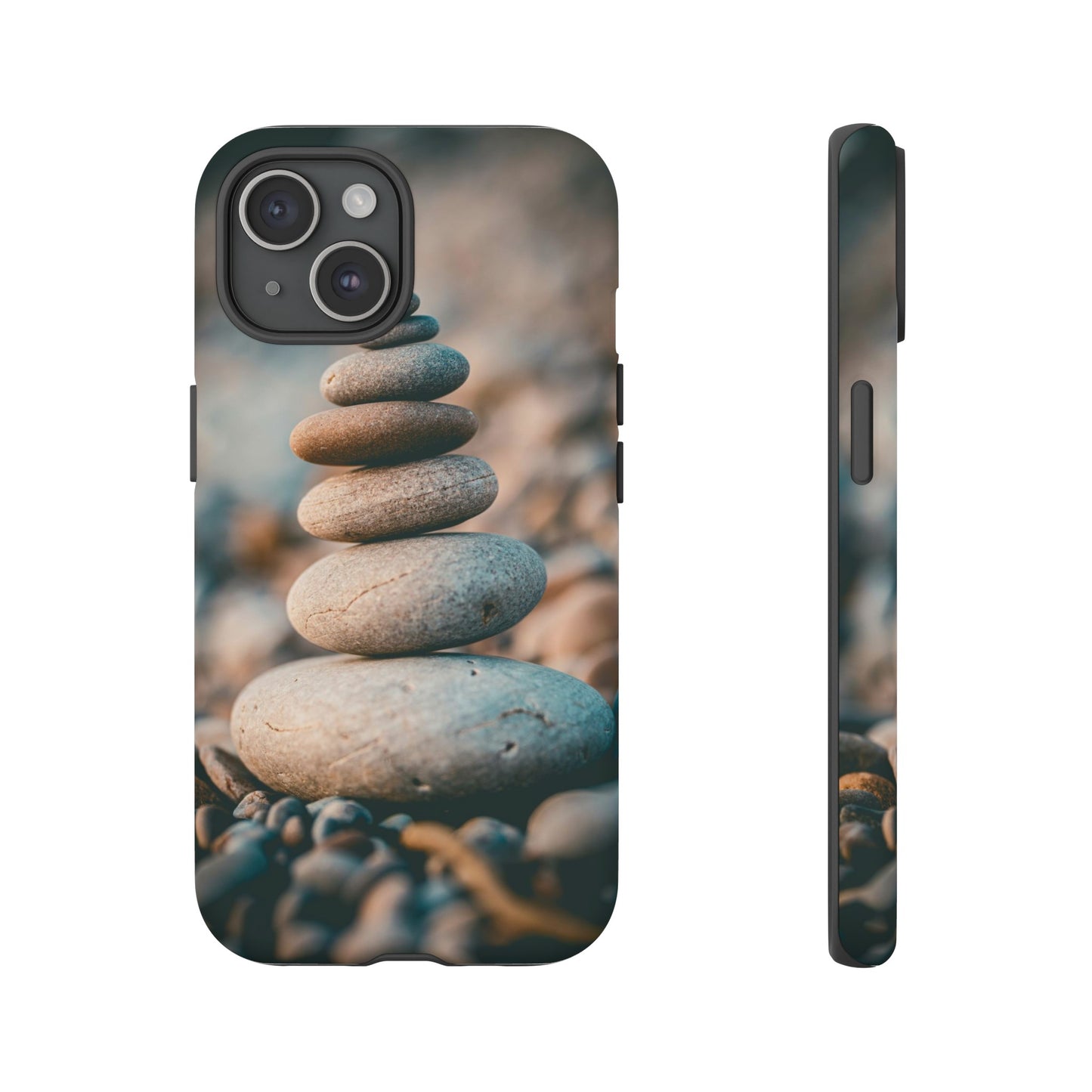 Rock Stack Wallpaper Phone Case | iPhone 15 Plus/ Pro, 14, 13, 12| Google Pixel 7, Pro, 5| Samsung Galaxy S23 All Major Phone Models