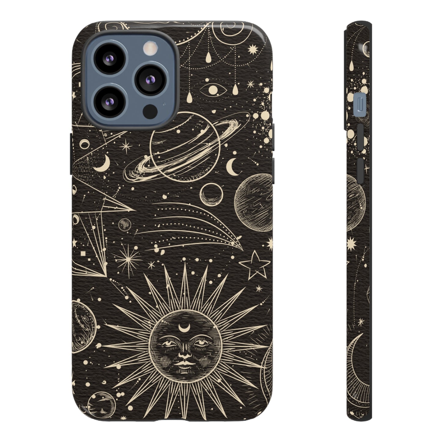 Golden Universe Wallpaper Phone Case | iPhone 15 Plus/ Pro, 14, 13, 12| Google Pixel 7, Pro, 5| Samsung Galaxy S23 All Major Phone Models