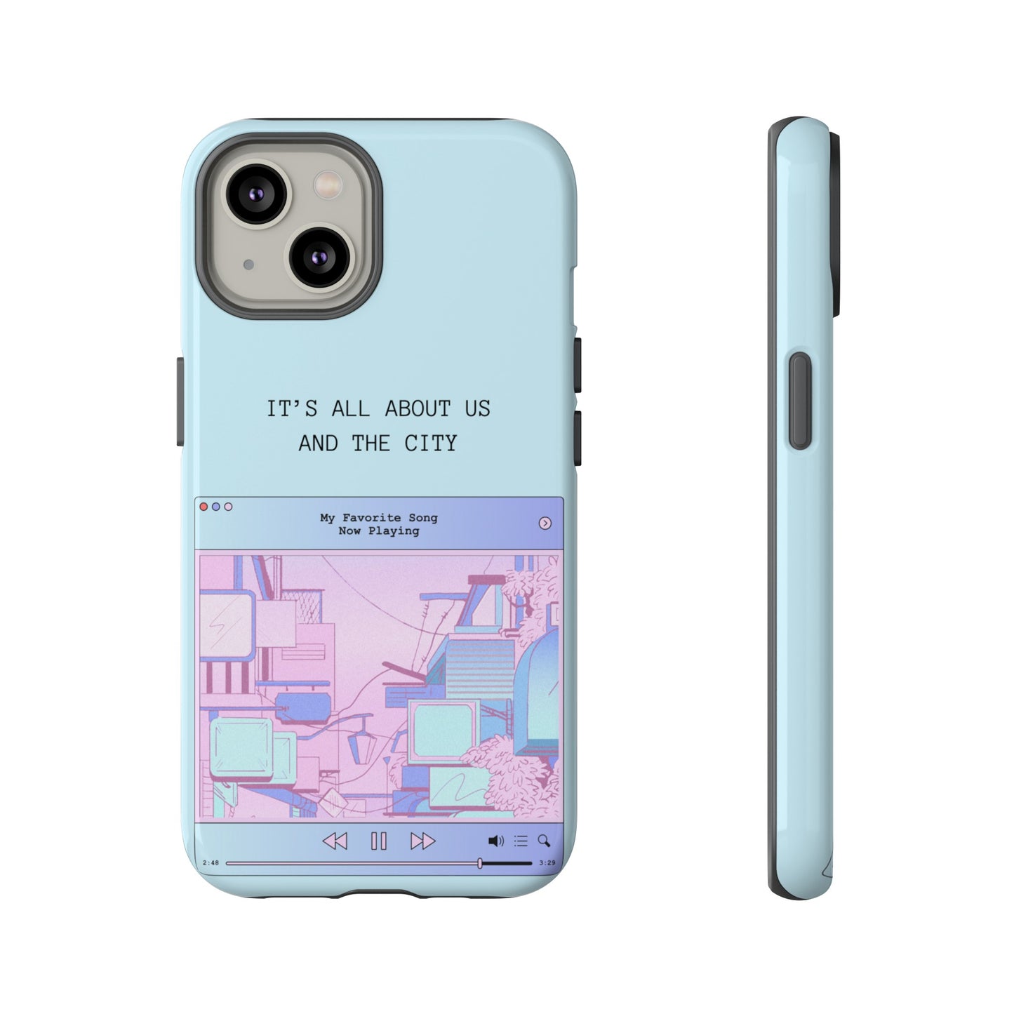 Us And The City Phone Case | iPhone 15 Plus/ Pro, 14, 13, 12| Google Pixel 7, Pro, 5| Samsung Galaxy S23 All Major Phone Models