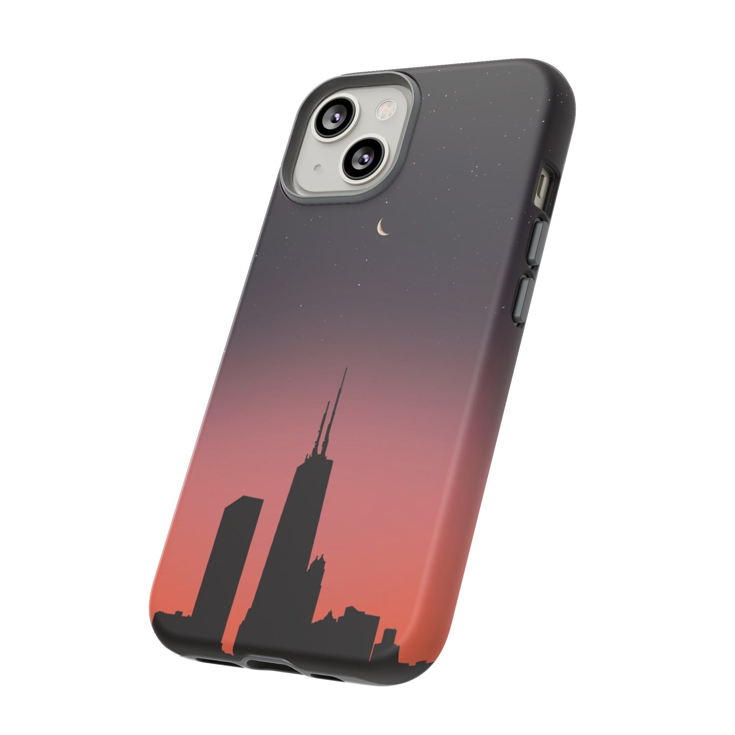 Chicago Skyline Wallpaper Phone Case | iPhone 15 Plus/ Pro, 14, 13, 12| Google Pixel 7, Pro, 5| Samsung Galaxy S23 All Major Phone Models