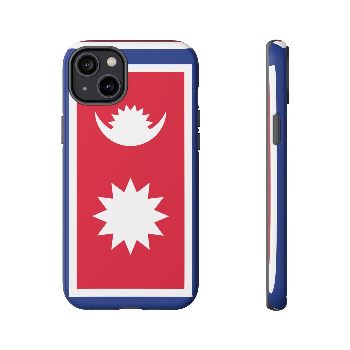 Nepal Flag Phone Case | iPhone 15 Plus/ Pro, 14, 13, 12| Google Pixel 7, Pro, 5| Samsung Galaxy S23 All Major Phone Models