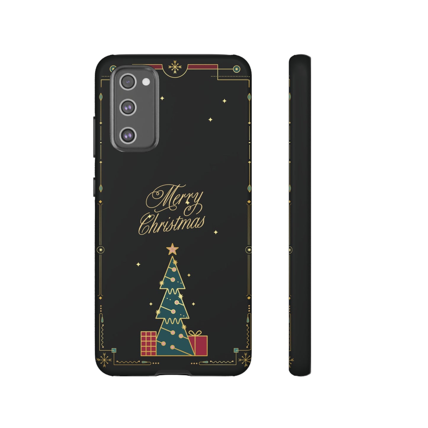 Christmas Tree Wallpaper Phone Case | iPhone 15 Plus/ Pro, 14, 13, 12| Google Pixel 7, Pro, 5| Samsung Galaxy S23 All Major Phone Models