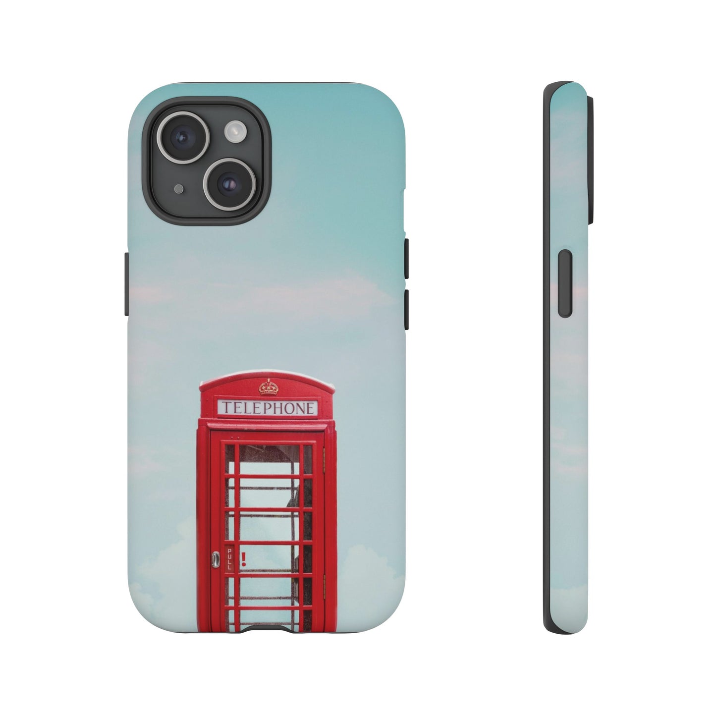 Telephone Booth Wallpaper Phone Case |iPhone 15 Plus/ Pro, 14, 13, 12|Google Pixel 7, Pro, 5| Samsung Galaxy S23 All Major Phone Models