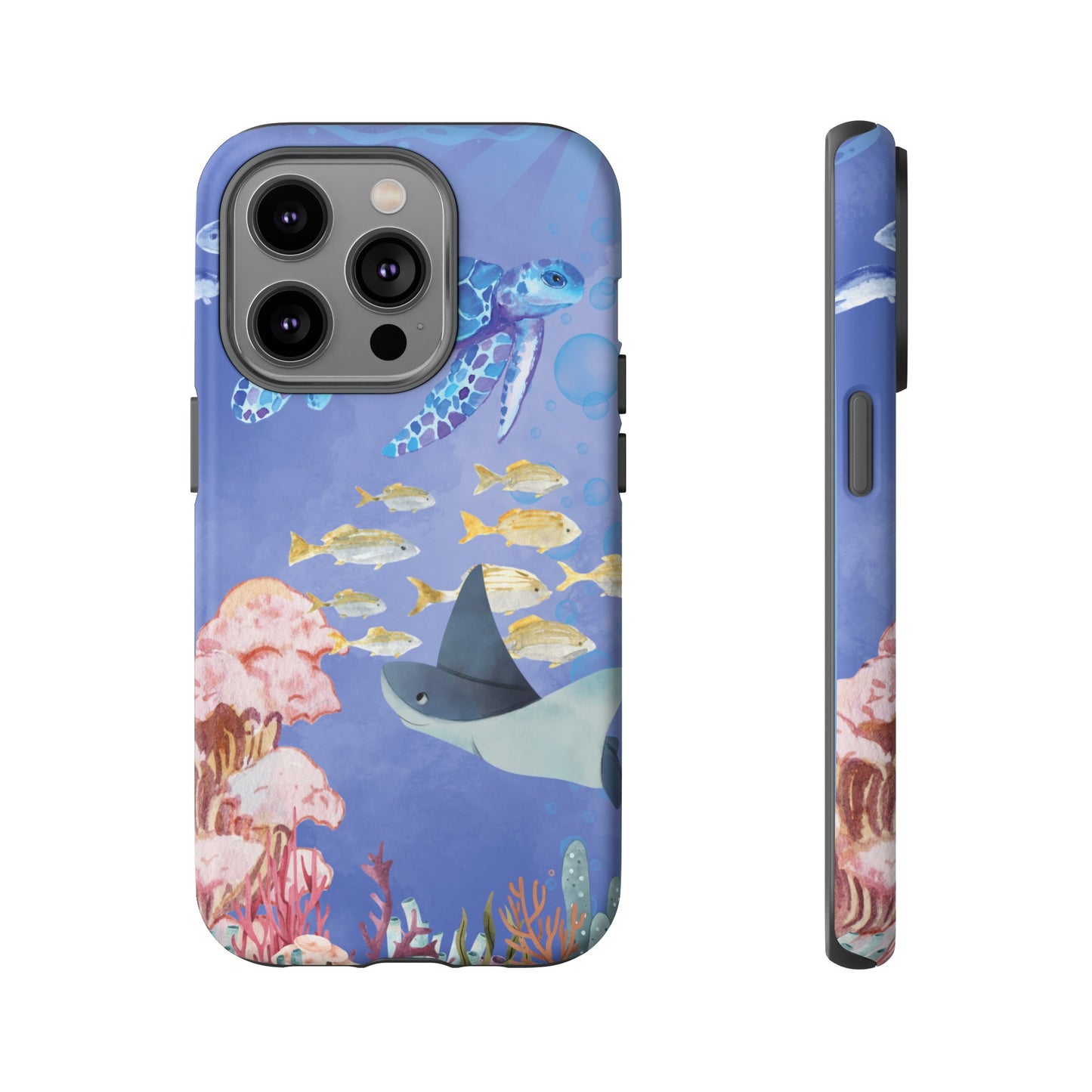 Underwater Scene Wallpaper Phone Case | iPhone 15 Plus/ Pro, 14, 13, 12| Google Pixel 7, Pro, 5| Samsung Galaxy S23 All Major Phone Models