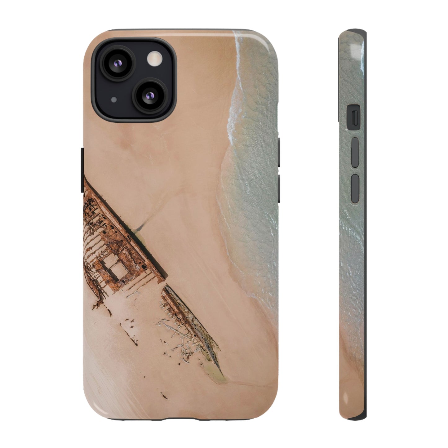 Fraser Island Shipwreck Wallpaper Phone Case | iPhone 15 Plus/ Pro, 14, 13, 12| Google Pixel 7, Pro, 5| Samsung Galaxy S23 All Major Phone Models