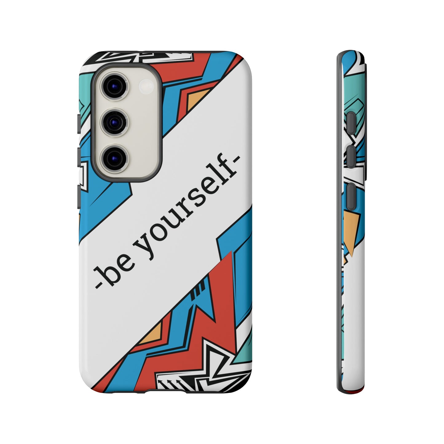 Be Yourself Wallpaper Phone Case | iPhone 15 Plus/ Pro, 14, 13, 12| Google Pixel 7, Pro, 5| Samsung Galaxy S23 All Major Phone Models