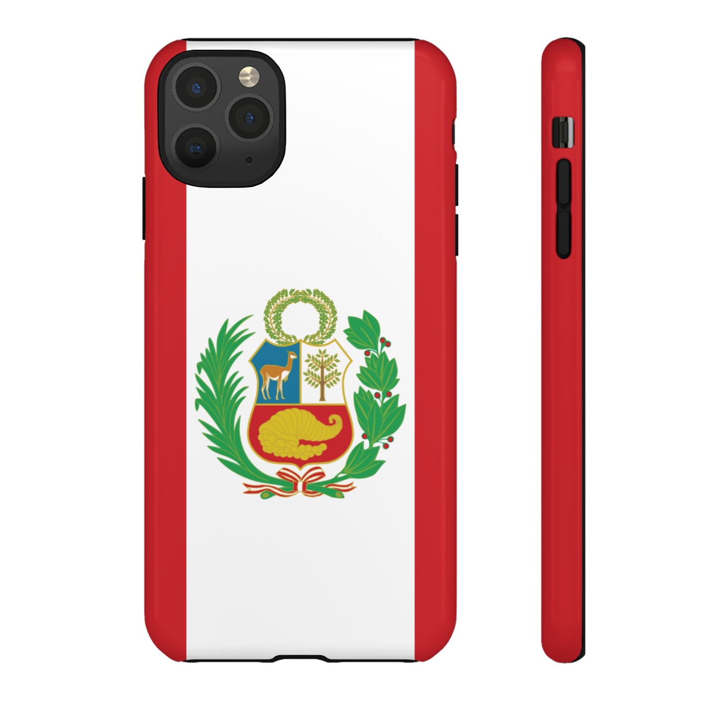 Peru Flag Phone Case | iPhone 15 Plus/ Pro, 14, 13, 12| Google Pixel 7, Pro, 5| Samsung Galaxy S23 All Major Phone Models