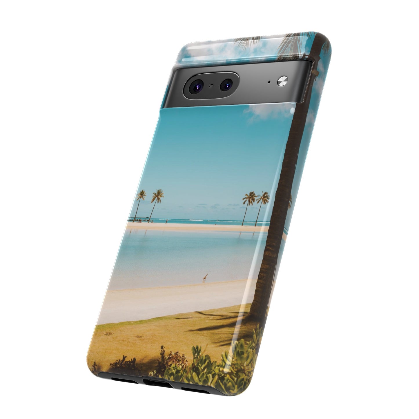 Beach Getaway Wallpaper Phone Case | iPhone 15 Plus/ Pro, 14, 13, 12| Google Pixel 7, Pro, 5| Samsung Galaxy S23 All Major Phone Models