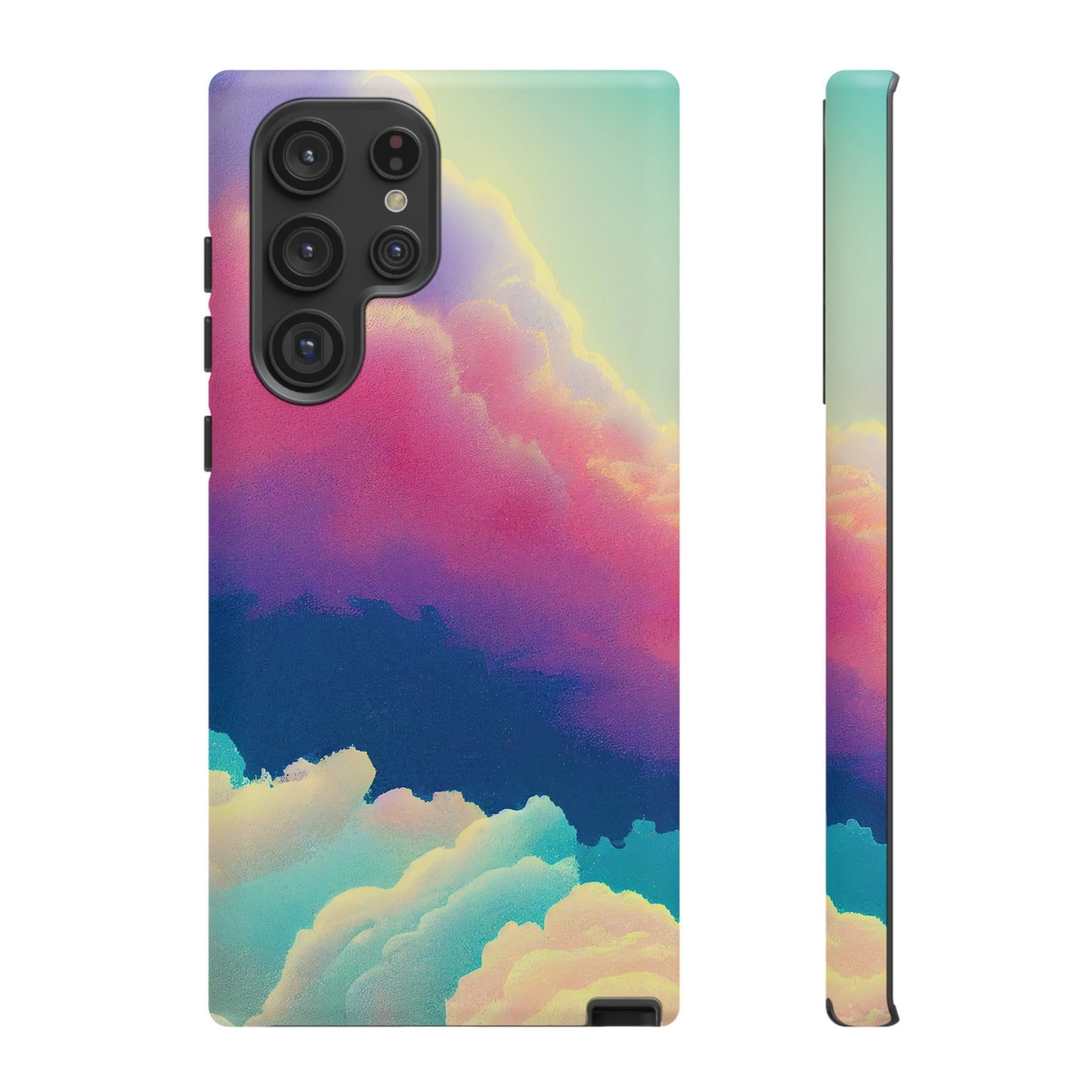 Colourful Clouds Wallpaper Phone Case | iPhone 15 Plus/ Pro, 14, 13, 12| Google Pixel 7, Pro, 5| Samsung Galaxy S23 All Major Phone Models