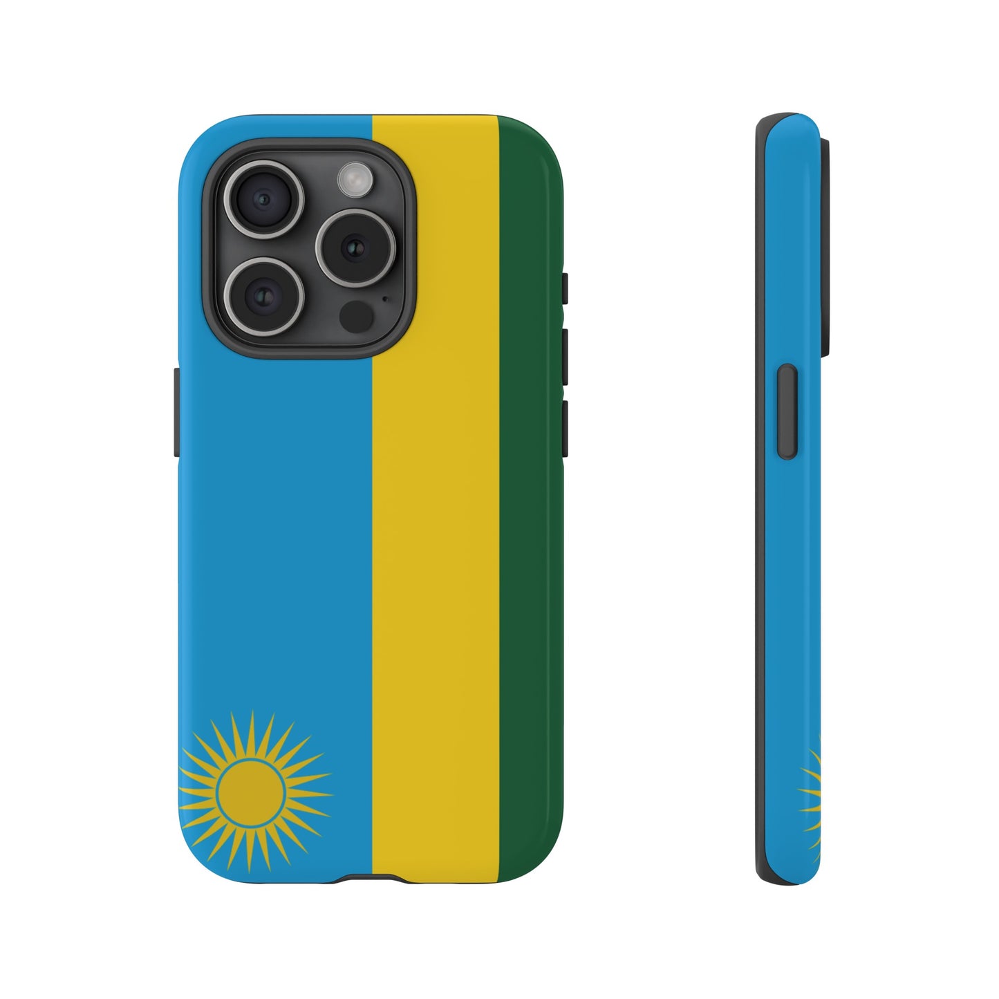 Rwanda Flag Phone Case | iPhone 15 Plus/ Pro, 14, 13, 12| Google Pixel 7, Pro, 5| Samsung Galaxy S23 All Major Phone Models