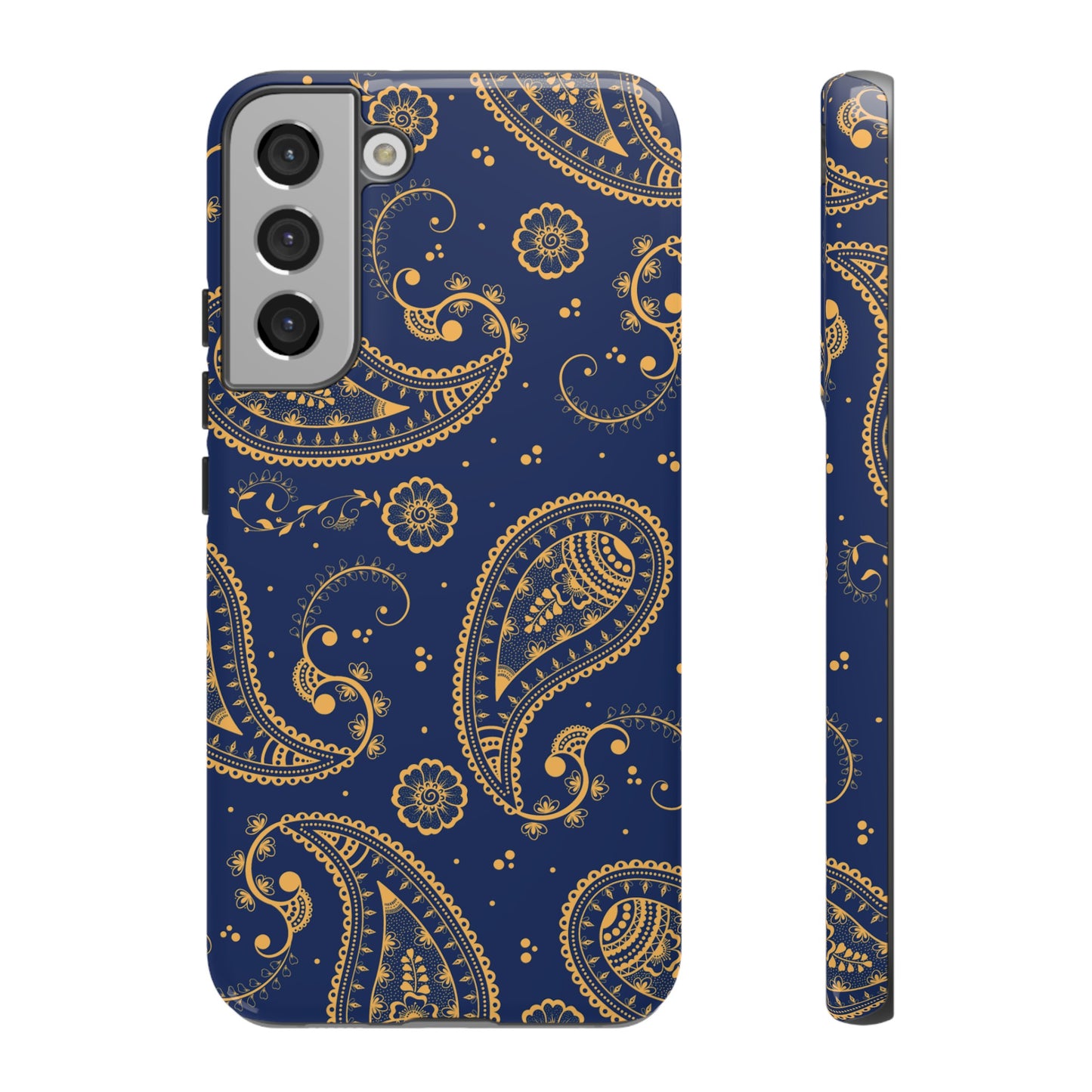 Indian Paisley Wallpaper Phone Case | iPhone 15 Plus/ Pro, 14, 13, 12| Google Pixel 7, Pro, 5| Samsung Galaxy S23 All Major Phone Models