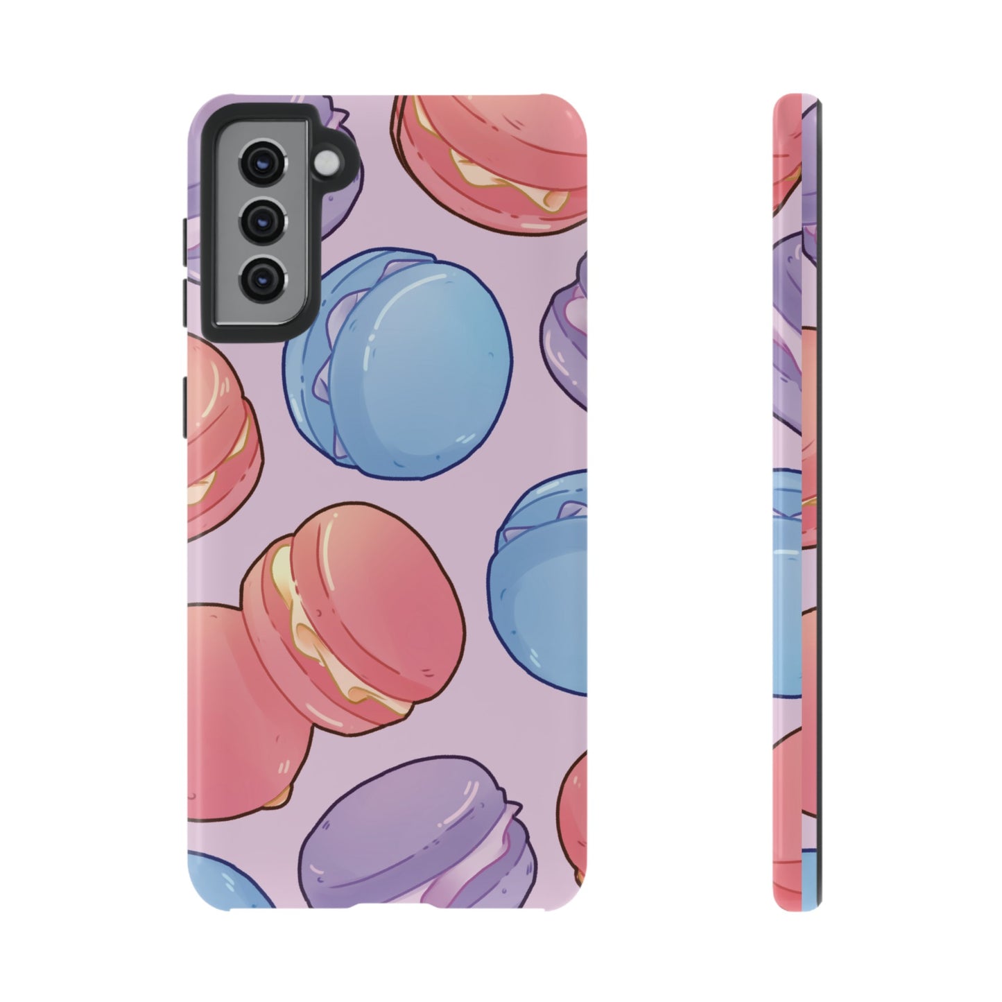 Macaron Wallpaper Phone Case | iPhone 15 Plus/ Pro, 14, 13, 12| Google Pixel 7, Pro, 5| Samsung Galaxy S23 All Major Phone Models