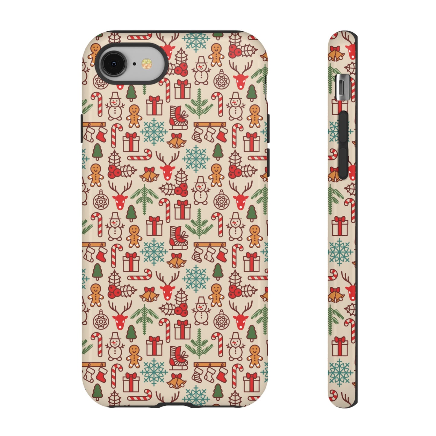 Collage Christmas Wallpaper Phone Case | iPhone 15 Plus/ Pro, 14, 13, 12| Google Pixel 7, Pro, 5| Samsung Galaxy S23 All Major Phone Models