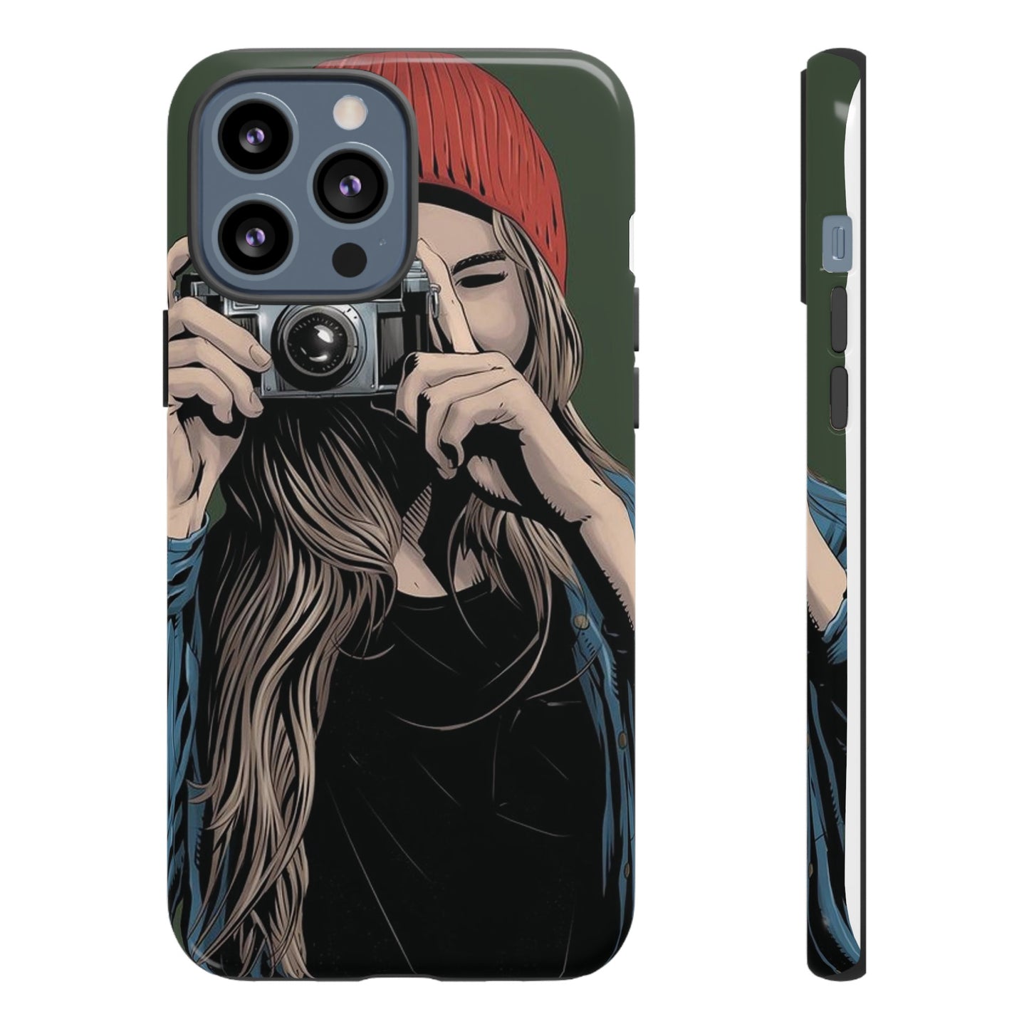 Camera Wallpaper Phone Case | iPhone 15 Plus/ Pro, 14, 13, 12| Google Pixel 7, Pro, 5| Samsung Galaxy S23 All Major Phone Models