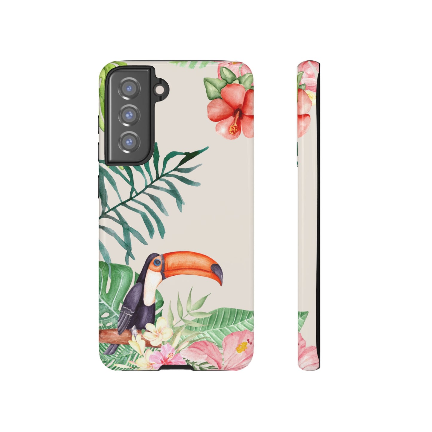 Tucan Wallpaper Phone Case | iPhone 15 Plus/ Pro, 14, 13, 12| Google Pixel 7, Pro, 5| Samsung Galaxy S23 All Major Phone Models