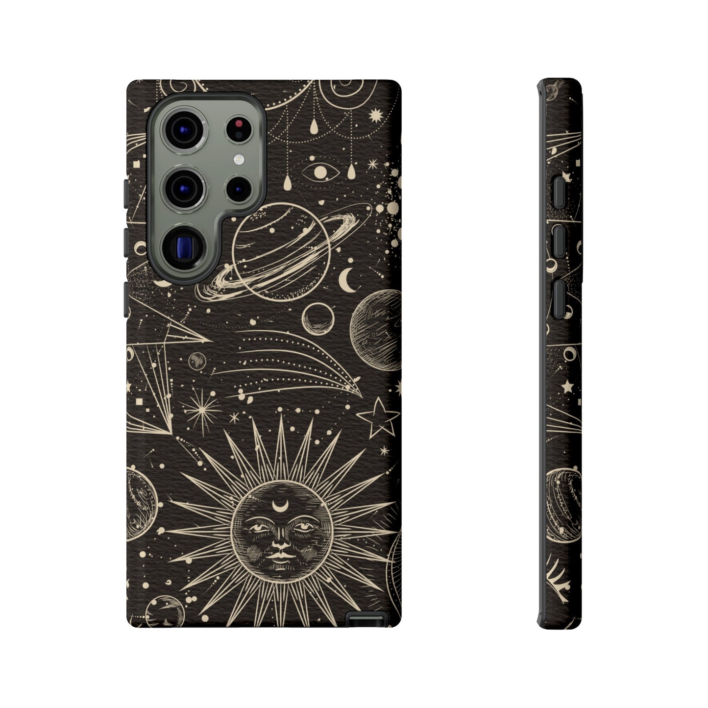 Golden Universe Wallpaper Phone Case | iPhone 15 Plus/ Pro, 14, 13, 12| Google Pixel 7, Pro, 5| Samsung Galaxy S23 All Major Phone Models