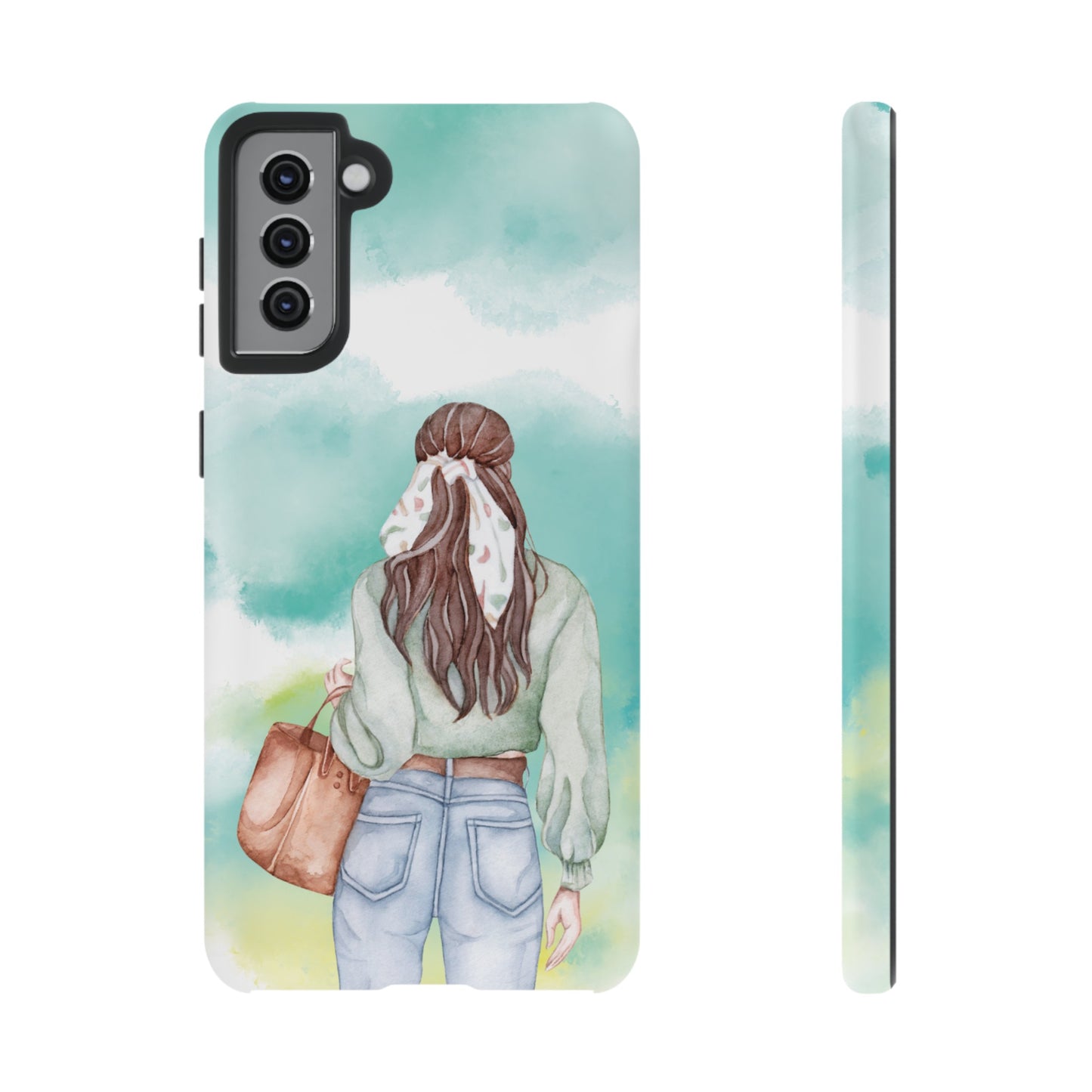 Girl Wallpaper Phone Case | iPhone 15 Plus/ Pro, 14, 13, 12| Google Pixel 7, Pro, 5| Samsung Galaxy S23 All Major Phone Models