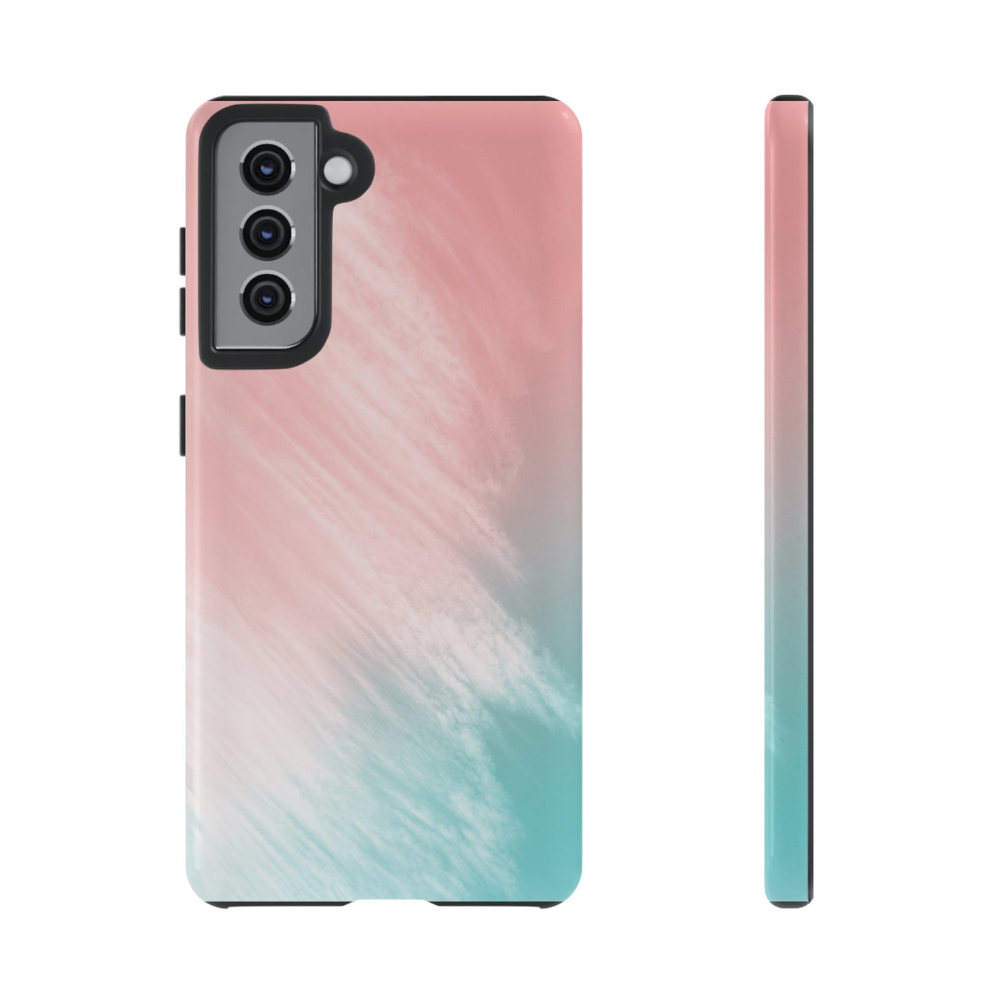 Soft Pink And Blue Wallpaper Phone Case | iPhone 15 Plus/ Pro, 14, 13, 12| Google Pixel 7, Pro, 5| Samsung Galaxy S23 All Major Phone Models