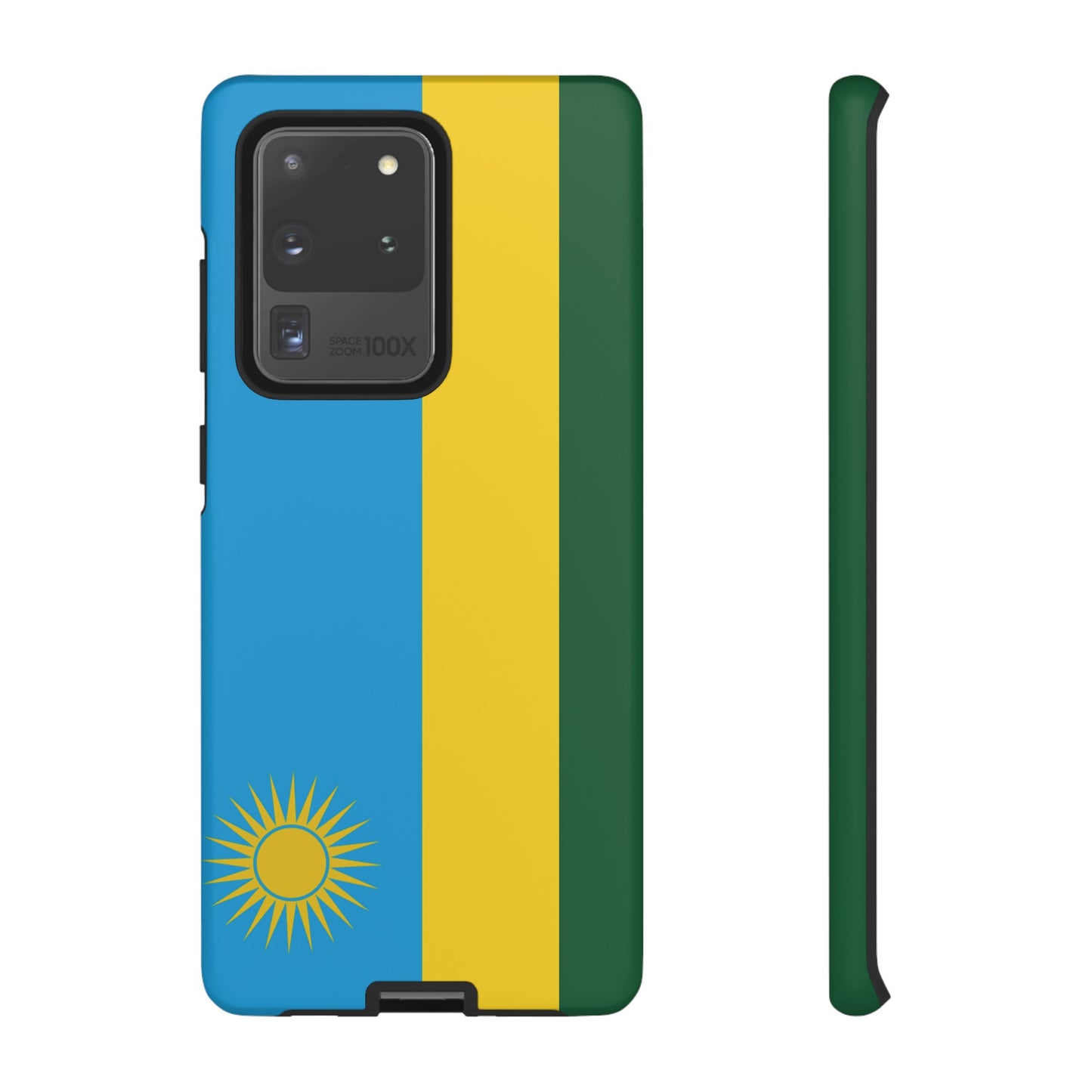 Rwanda Flag Phone Case | iPhone 15 Plus/ Pro, 14, 13, 12| Google Pixel 7, Pro, 5| Samsung Galaxy S23 All Major Phone Models