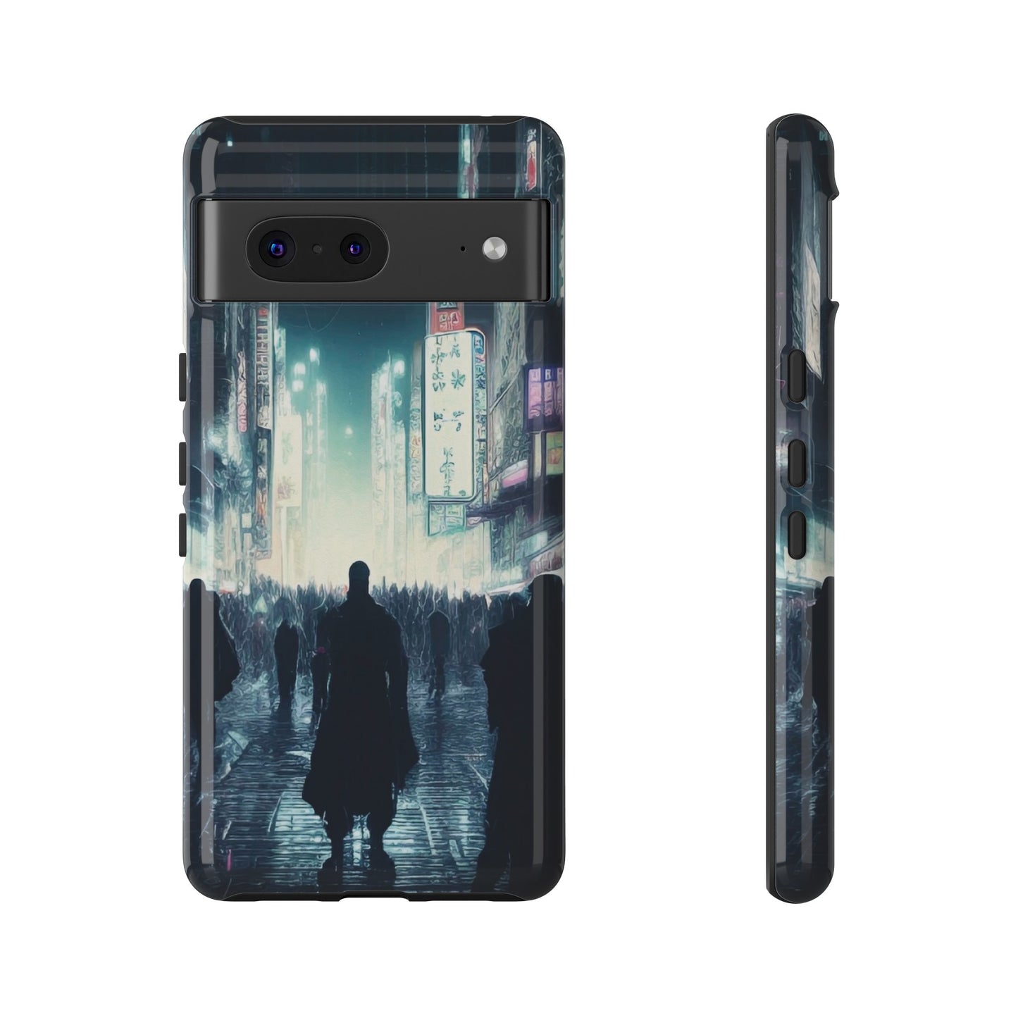 Strangers in the City Wallpaper Phone Case | iPhone 15 Plus/ Pro, 14, 13, 12| Google Pixel 7, Pro, 5| Samsung Galaxy S23 All Major Phone Models