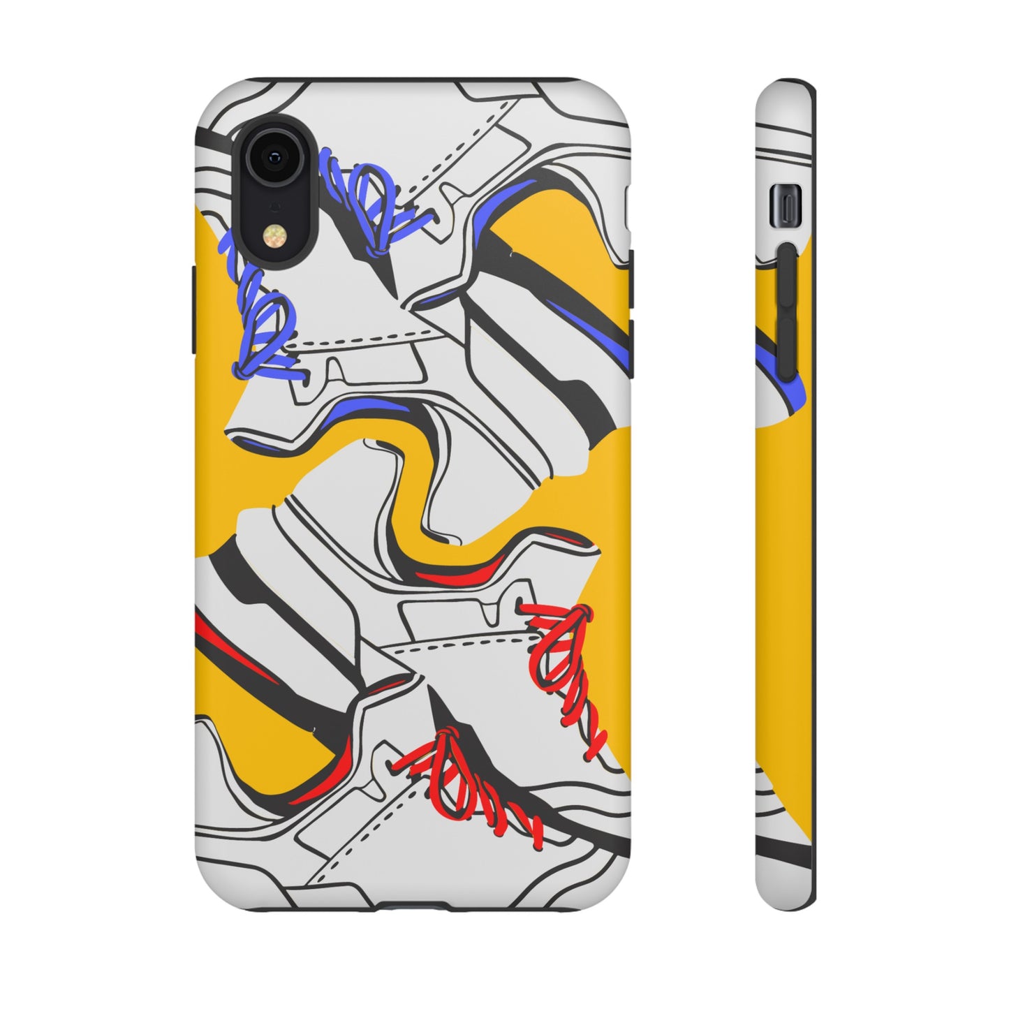 Sneakers Wallpaper Phone Case | iPhone 15 Plus/ Pro, 14, 13, 12| Google Pixel 7, Pro, 5| Samsung Galaxy S23 All Major Phone Models