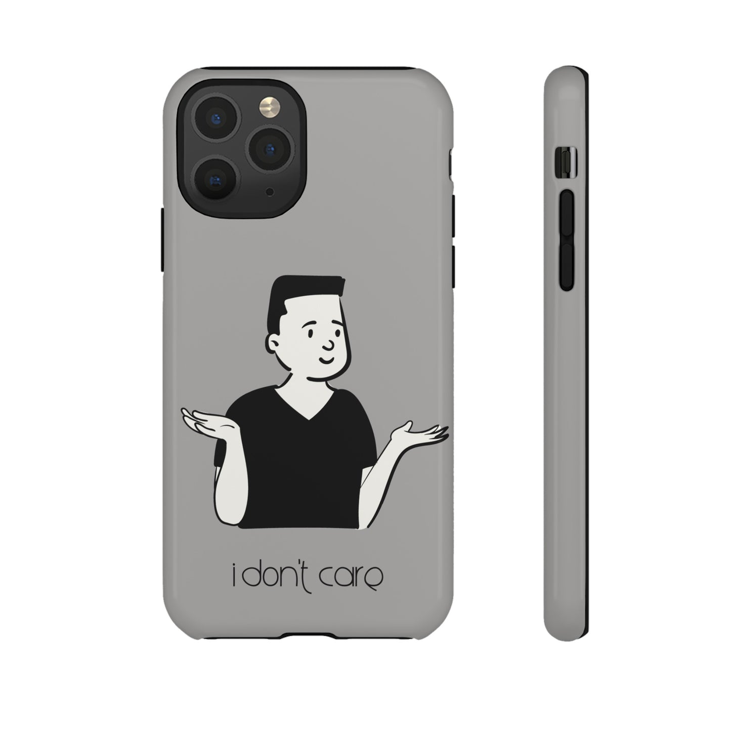 I Don't Care Wallpaper Phone Case | iPhone 15 Plus/ Pro, 14, 13, 12| Google Pixel 7, Pro, 5| Samsung Galaxy S23 All Major Phone Models