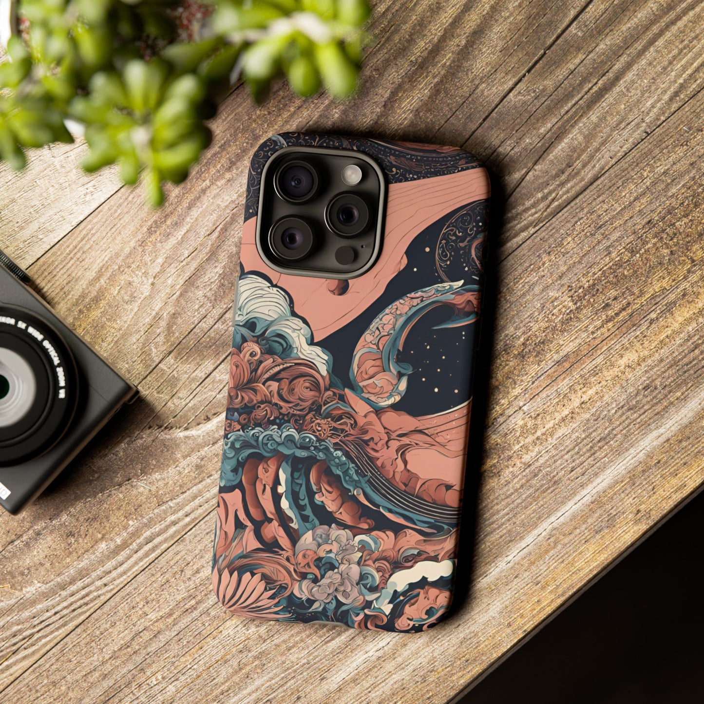 Abstract Landscape Phone Case| iPhone 15 Plus/ Pro, 14, 13, 12| Google Pixel 7, Pro, 5| Samsung Galaxy S23 All Major Phone Models