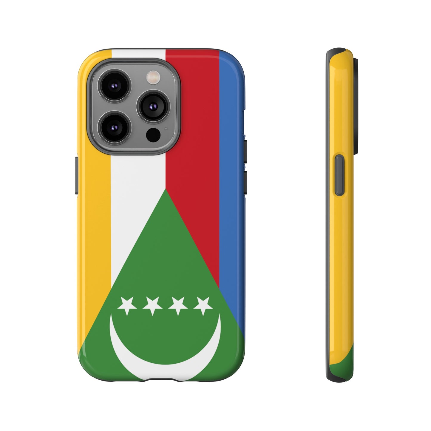 Comoros Flag Phone Case | iPhone 15 Plus/ Pro, 14, 13, 12| Google Pixel 7, Pro, 5| Samsung Galaxy S23 All Major Phone Models