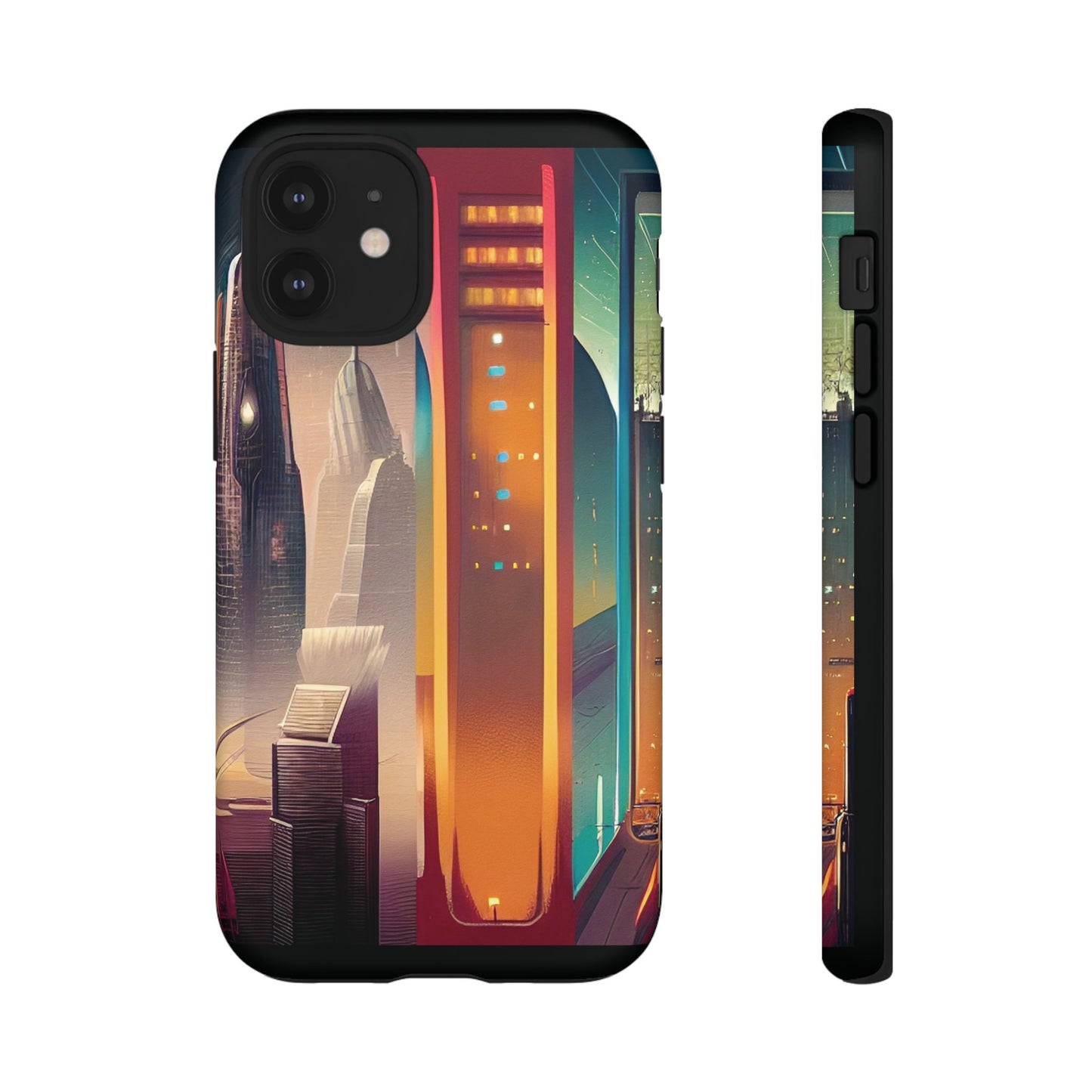 Sci-Fi  Buildings Wallpaper Phone Case | iPhone 15 Plus/ Pro, 14, 13, 12| Google Pixel 7, Pro, 5| Samsung Galaxy S23 All Major Phone Models