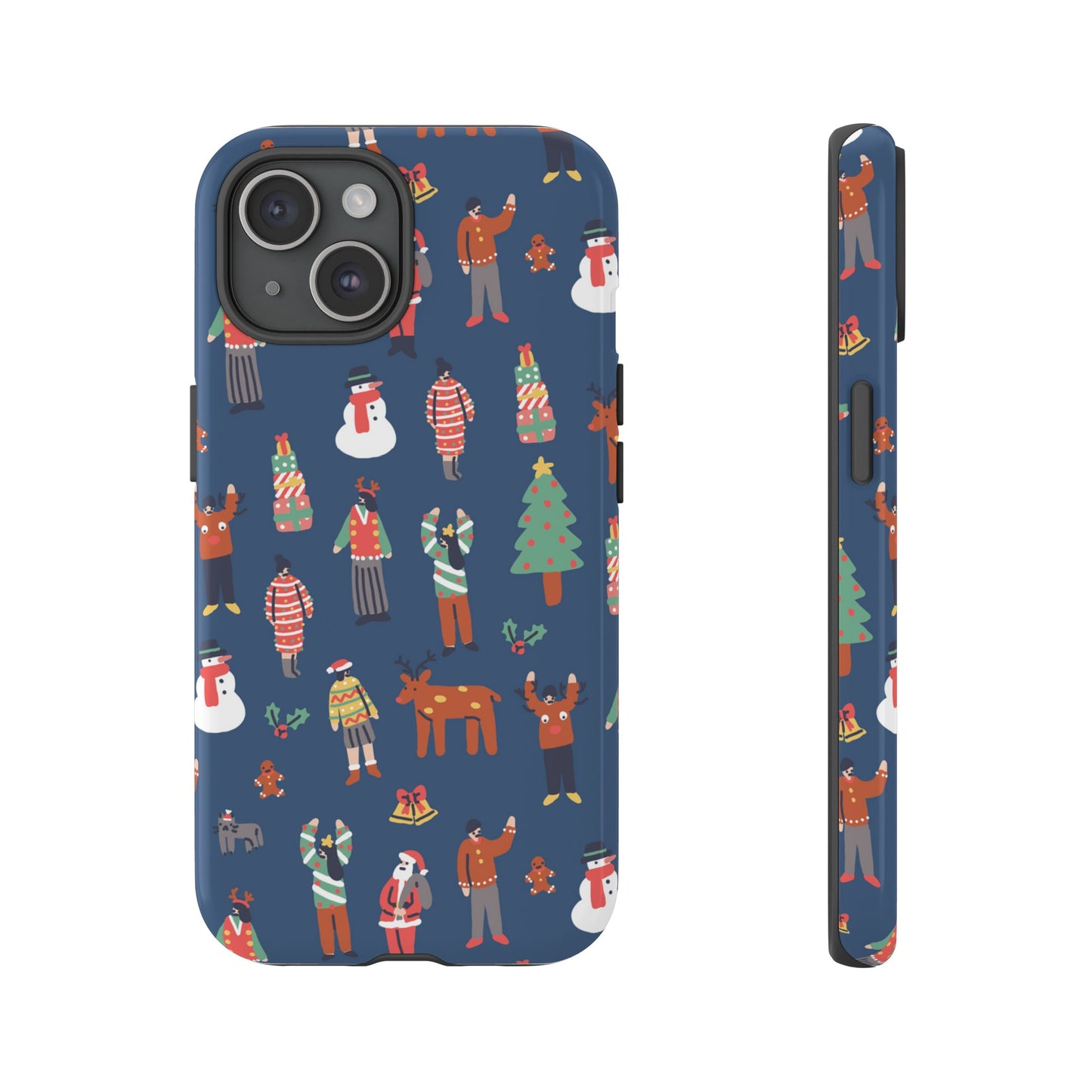 Christmas Party Wallpaper Phone Case | iPhone 15 Plus/ Pro, 14, 13, 12| Google Pixel 7, Pro, 5| Samsung Galaxy S23 All Major Phone Models