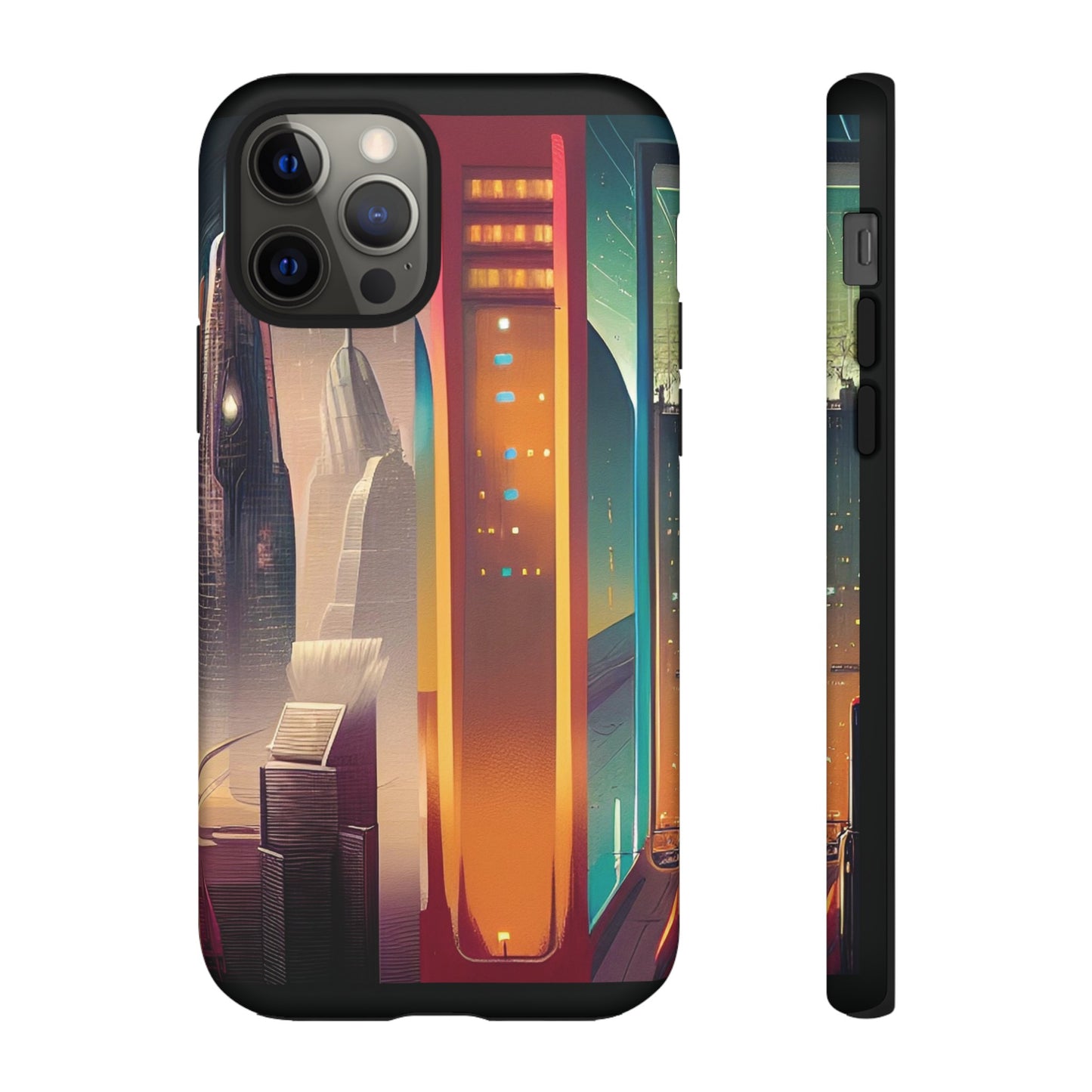 Sci-Fi  Buildings Wallpaper Phone Case | iPhone 15 Plus/ Pro, 14, 13, 12| Google Pixel 7, Pro, 5| Samsung Galaxy S23 All Major Phone Models