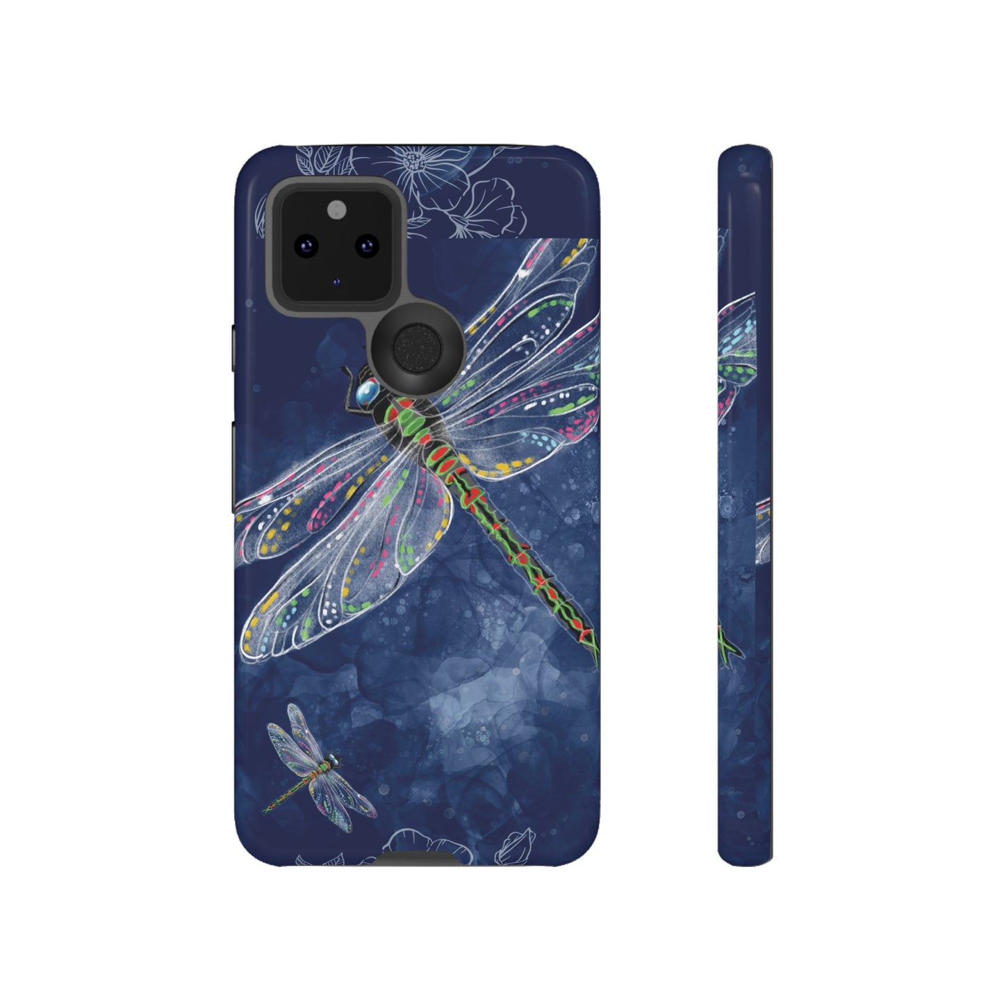 Dragonfly Wallpaper Phone Case | iPhone 15 Plus/ Pro, 14, 13, 12| Google Pixel 7, Pro, 5| Samsung Galaxy S23 All Major Phone Models