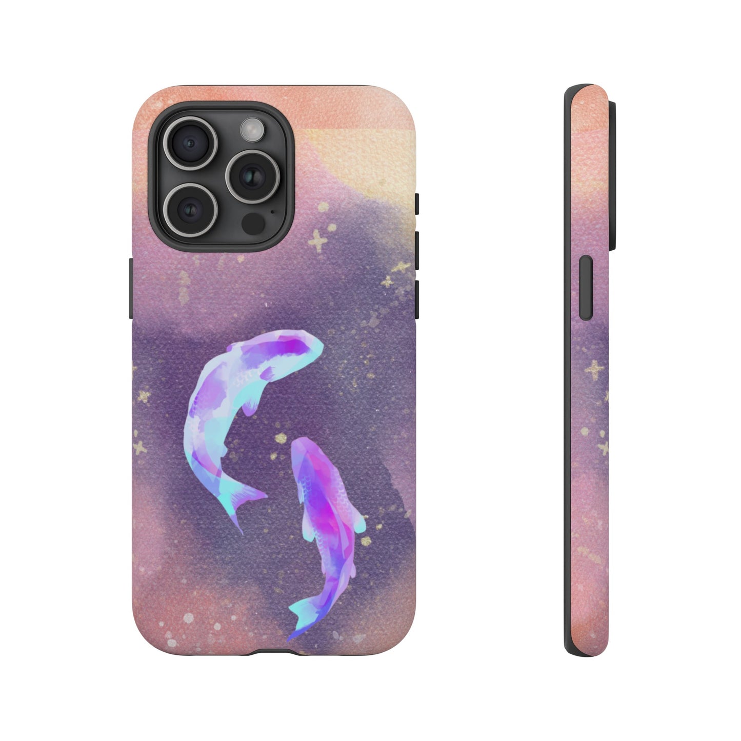 Cosmic Koi Phone Case | iPhone 15 Plus/ Pro, 14, 13, 12| Google Pixel 7, Pro, 5| Samsung Galaxy S23 All Major Phone Models