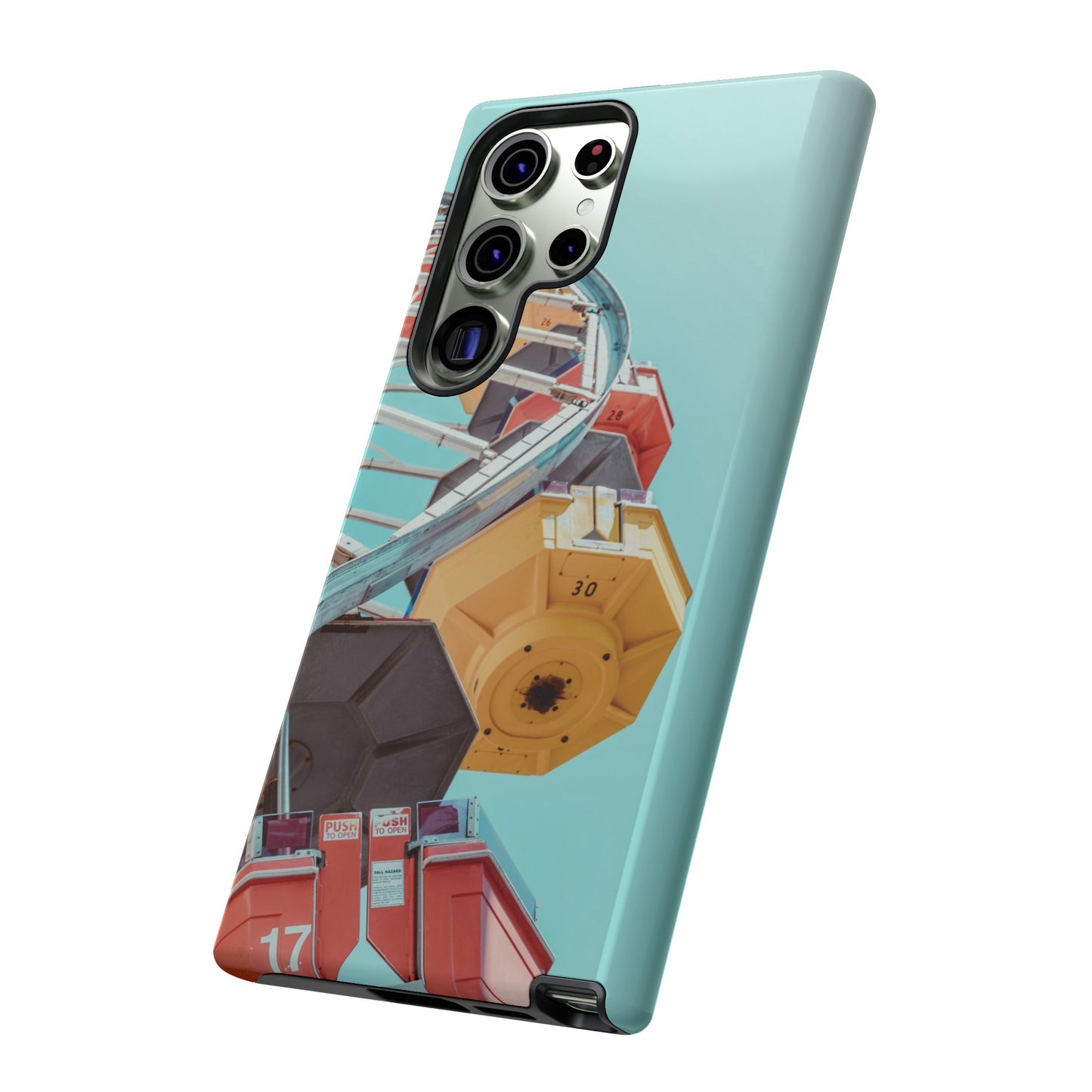 Ferris Wheel Wallpaper Phone Case | iPhone 15 Plus/ Pro, 14, 13, 12| Google Pixel 7, Pro, 5| Samsung Galaxy S23 All Major Phone Models