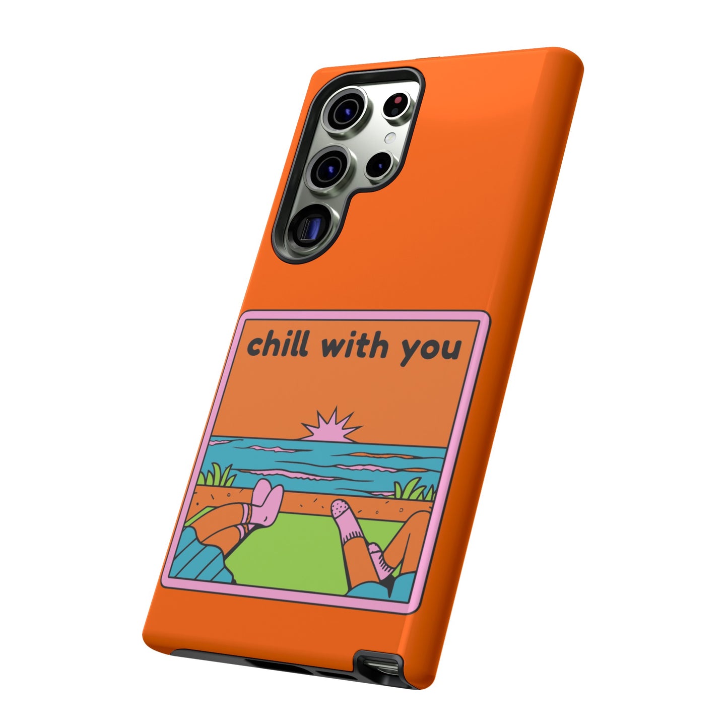 Chill With You Phone Case | iPhone 15 Plus/ Pro, 14, 13, 12| Google Pixel 7, Pro, 5| Samsung Galaxy S23 All Major Phone Models