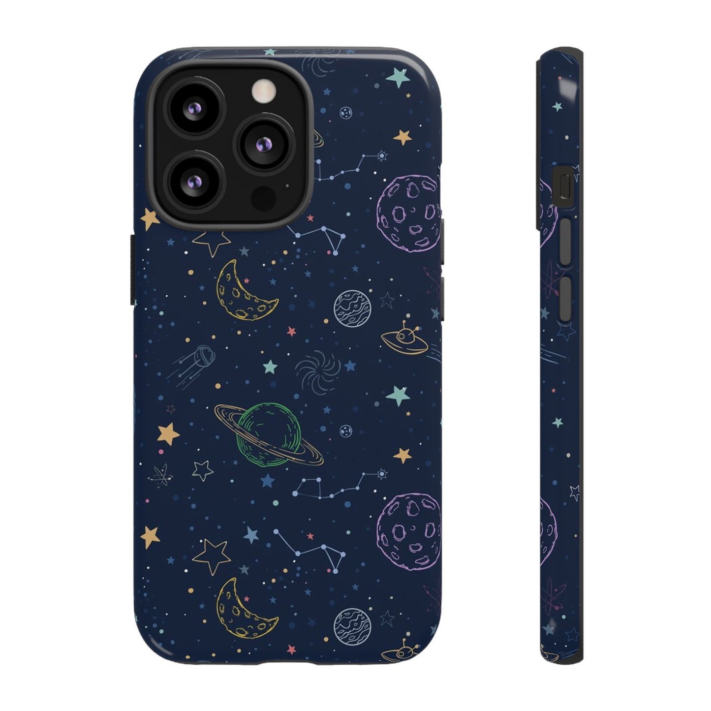 Space Galaxy Wallpaper Phone Case | iPhone 15 Plus/ Pro, 14, 13, 12| Google Pixel 7, Pro, 5| Samsung Galaxy S23 All Major Phone Models